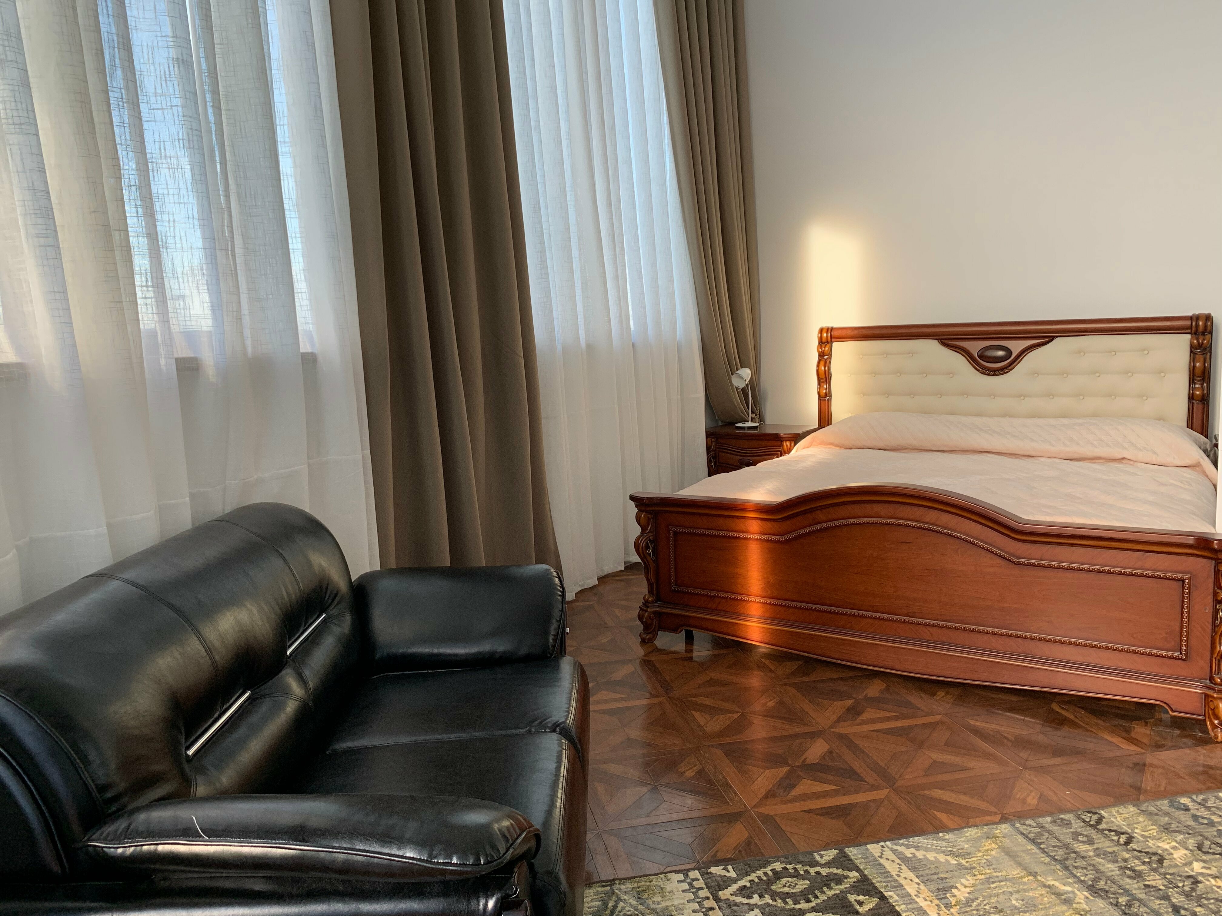 Двухместный номер с 1 кроватью и видом на горы