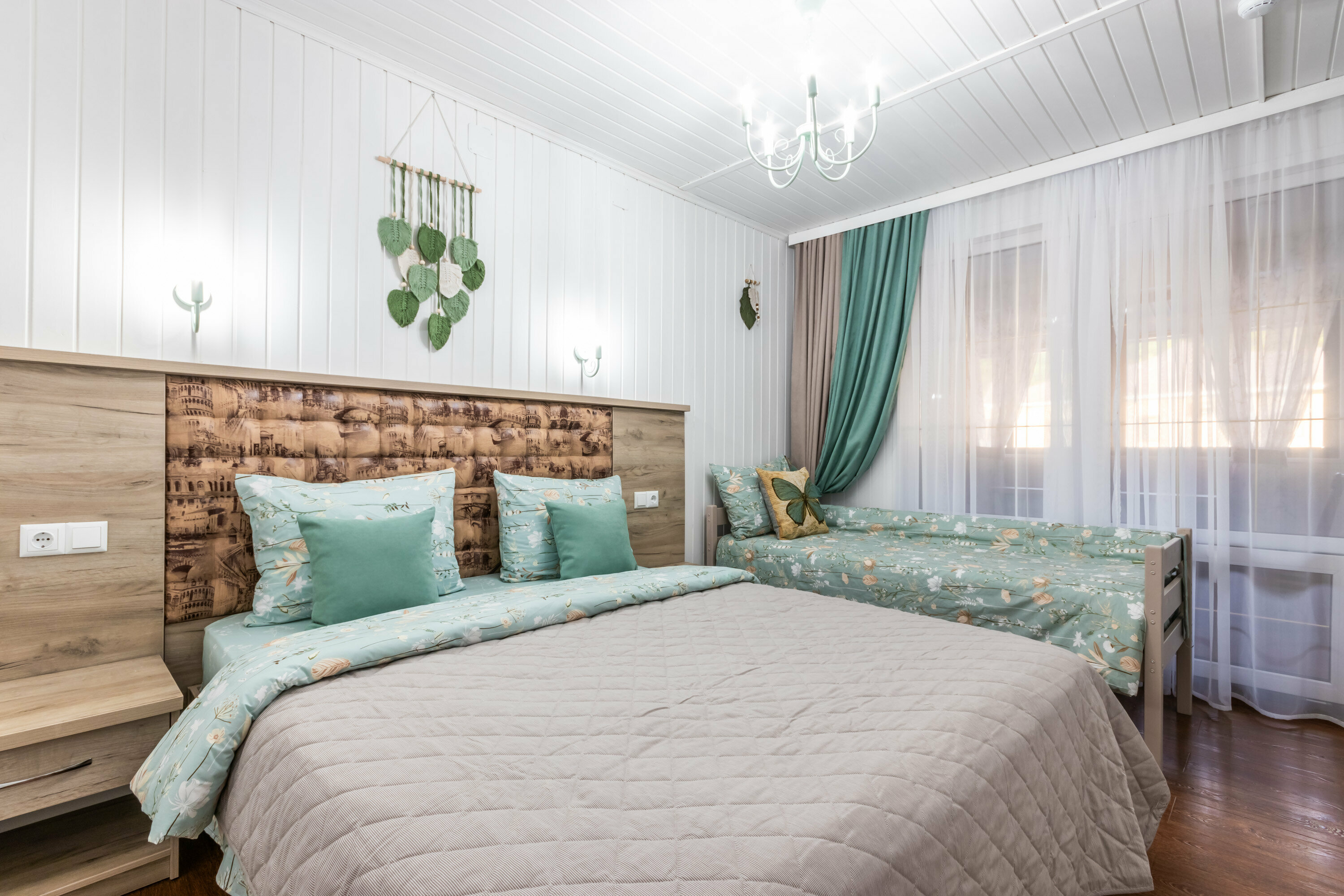 Трехместный кантри с верандой