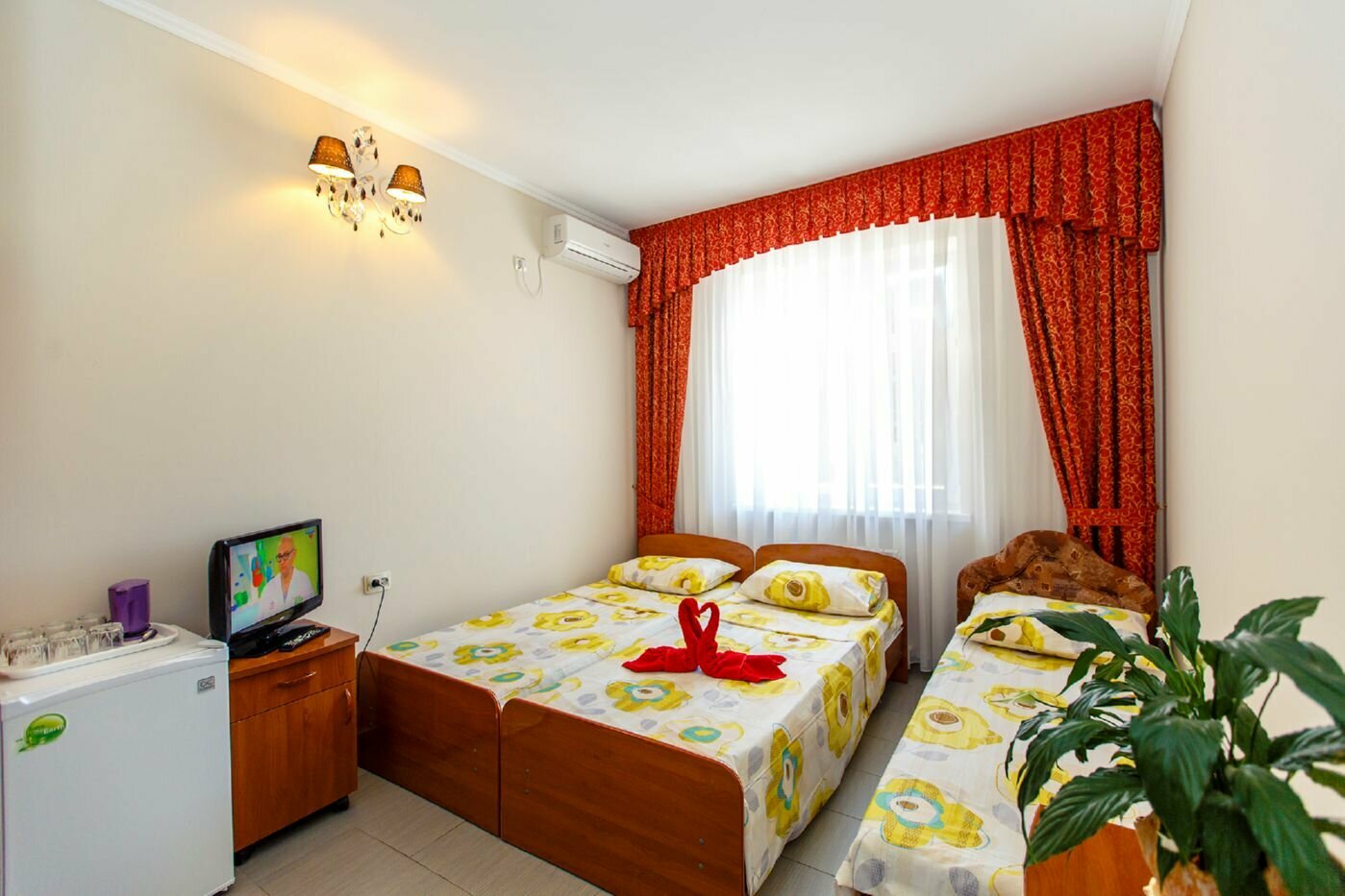 Стандартный трехместный номер