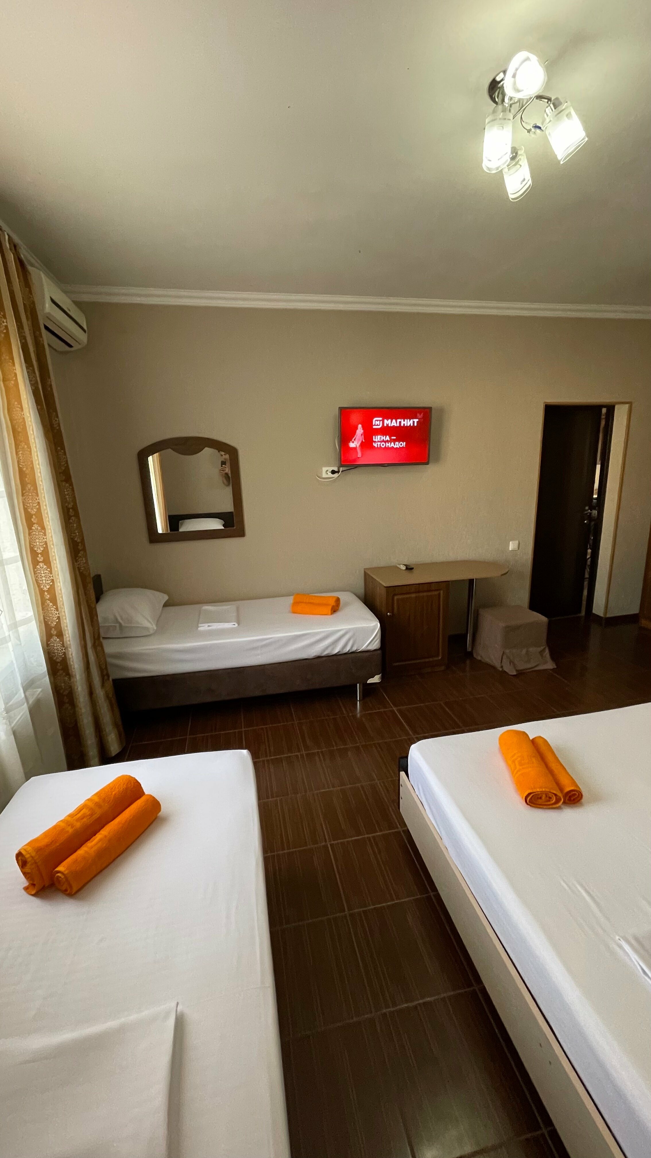 Стандартный четырехместный номер