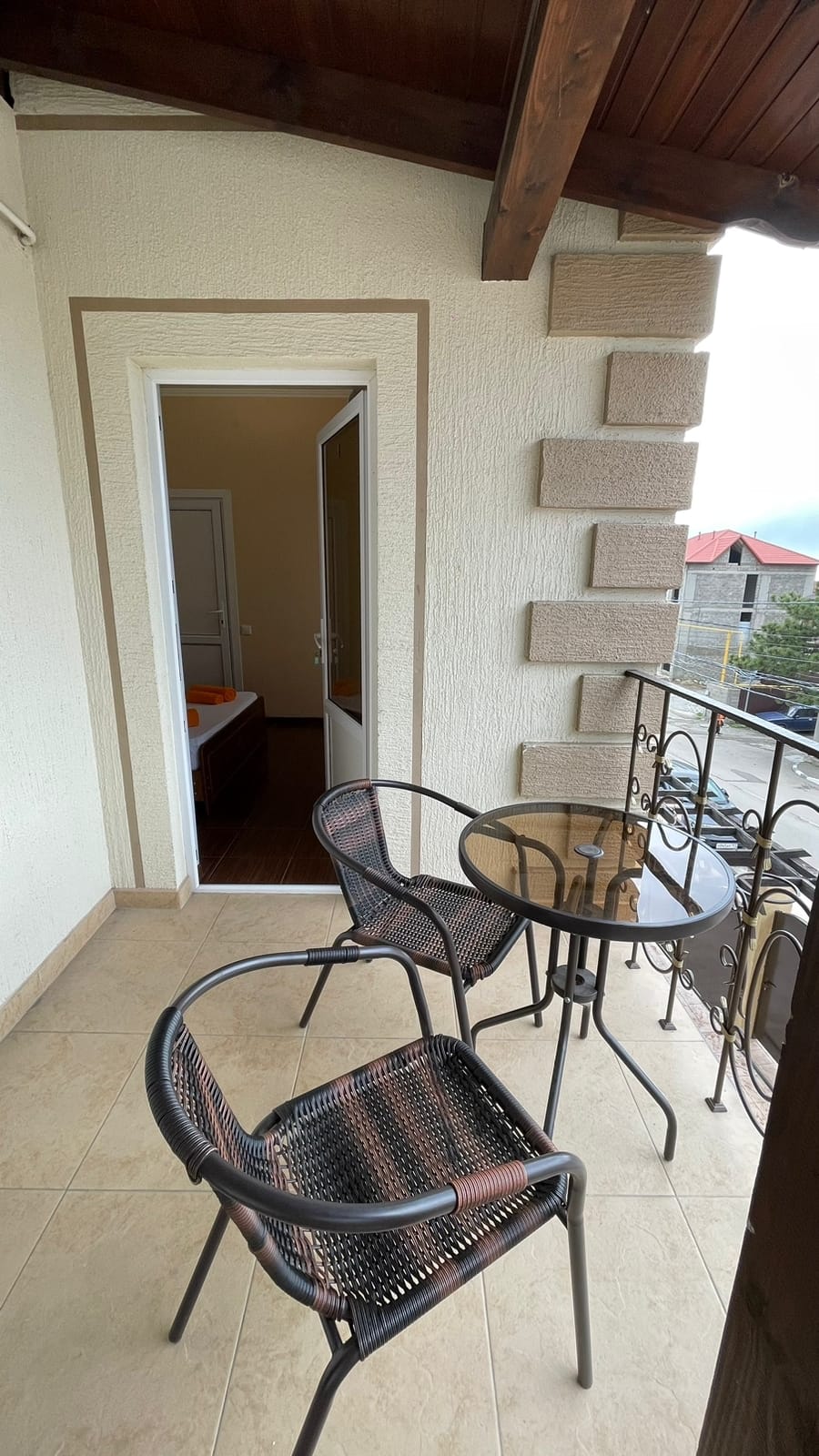 Стандартный двухместный номер с 1 кроватью или 2 отдельными кроватями и балконом