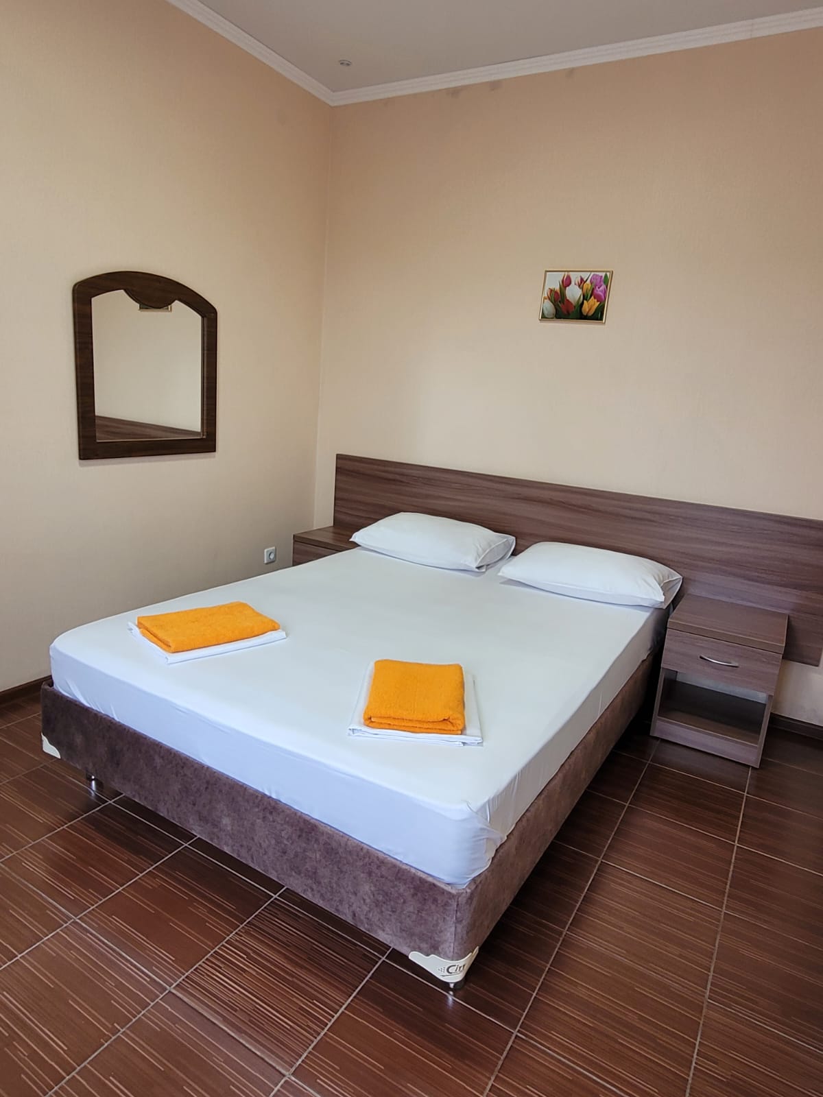 Стандартный двухместный номер с 1 кроватью или 2 отдельными кроватями и балконом