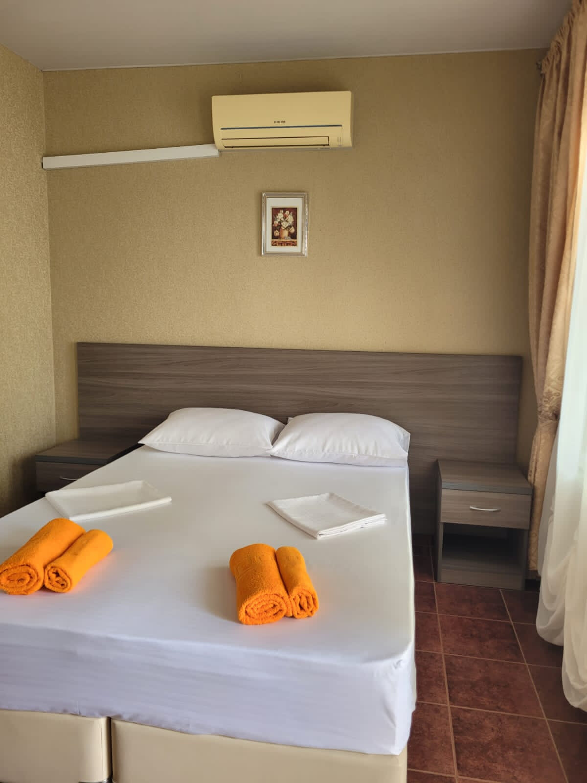 Двухместный номер с 1 кроватью или 2 отдельными кроватями и балконом