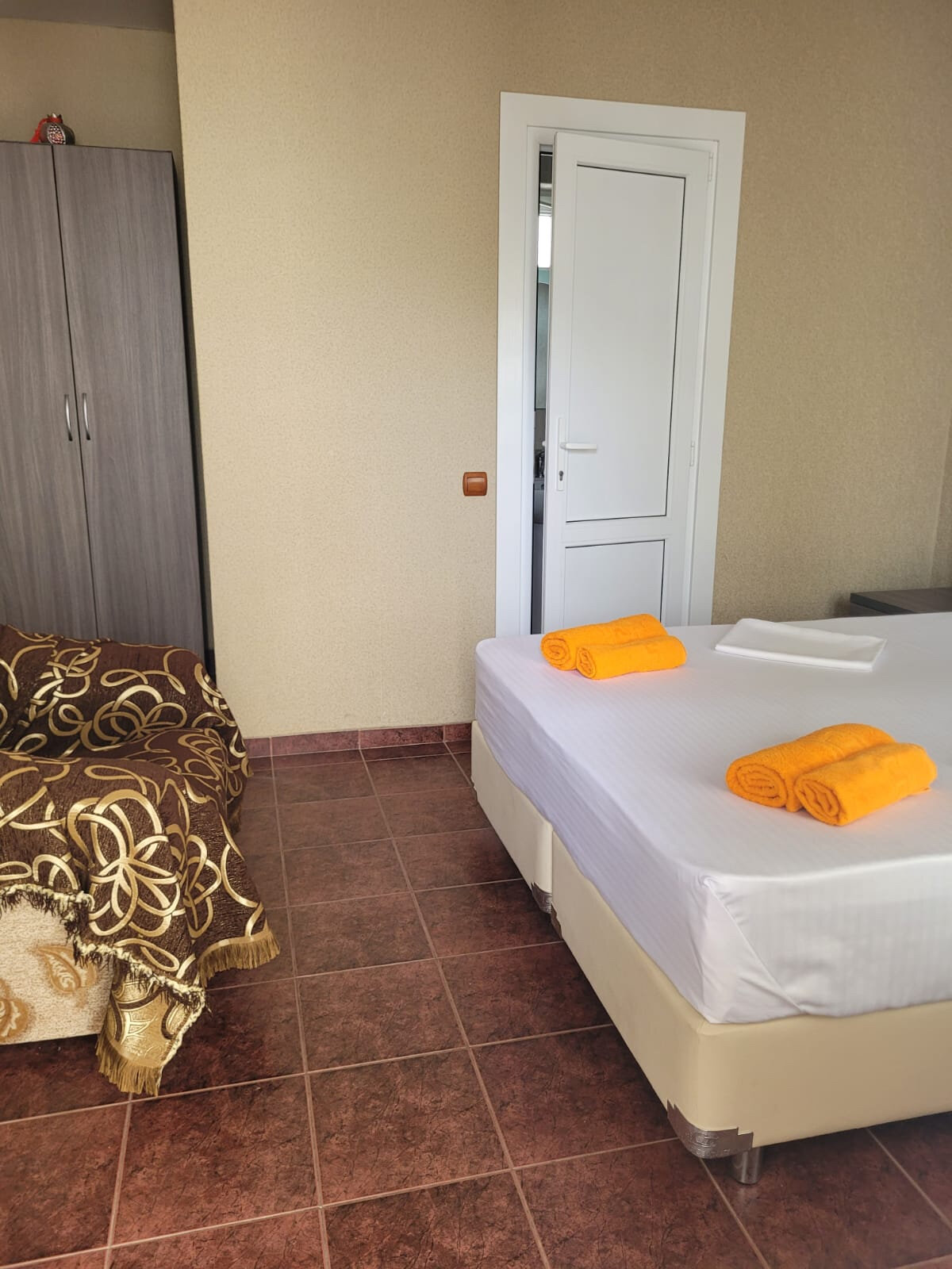 Двухместный номер с 1 кроватью или 2 отдельными кроватями и балконом