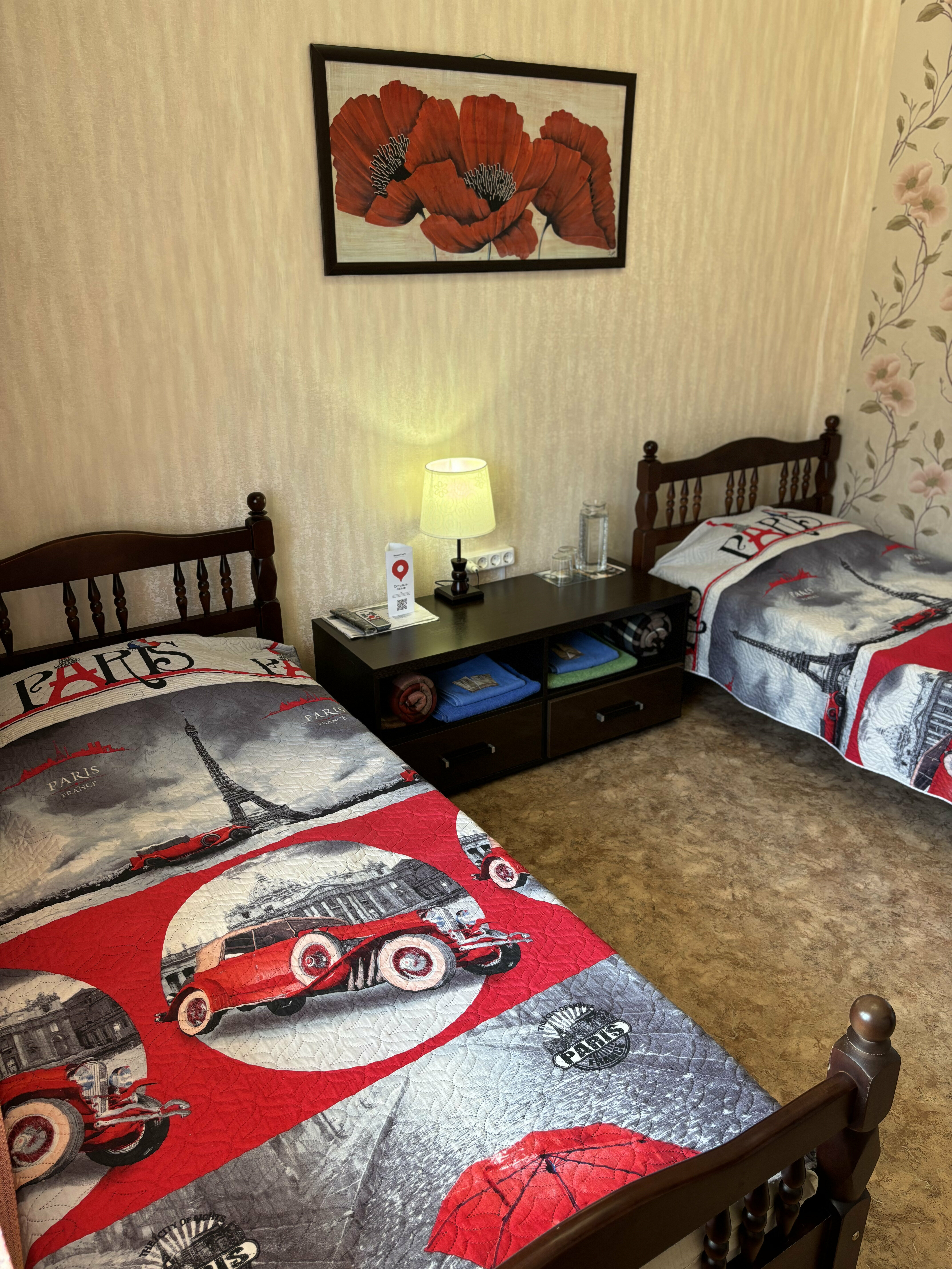 Небольшой двухместный номер