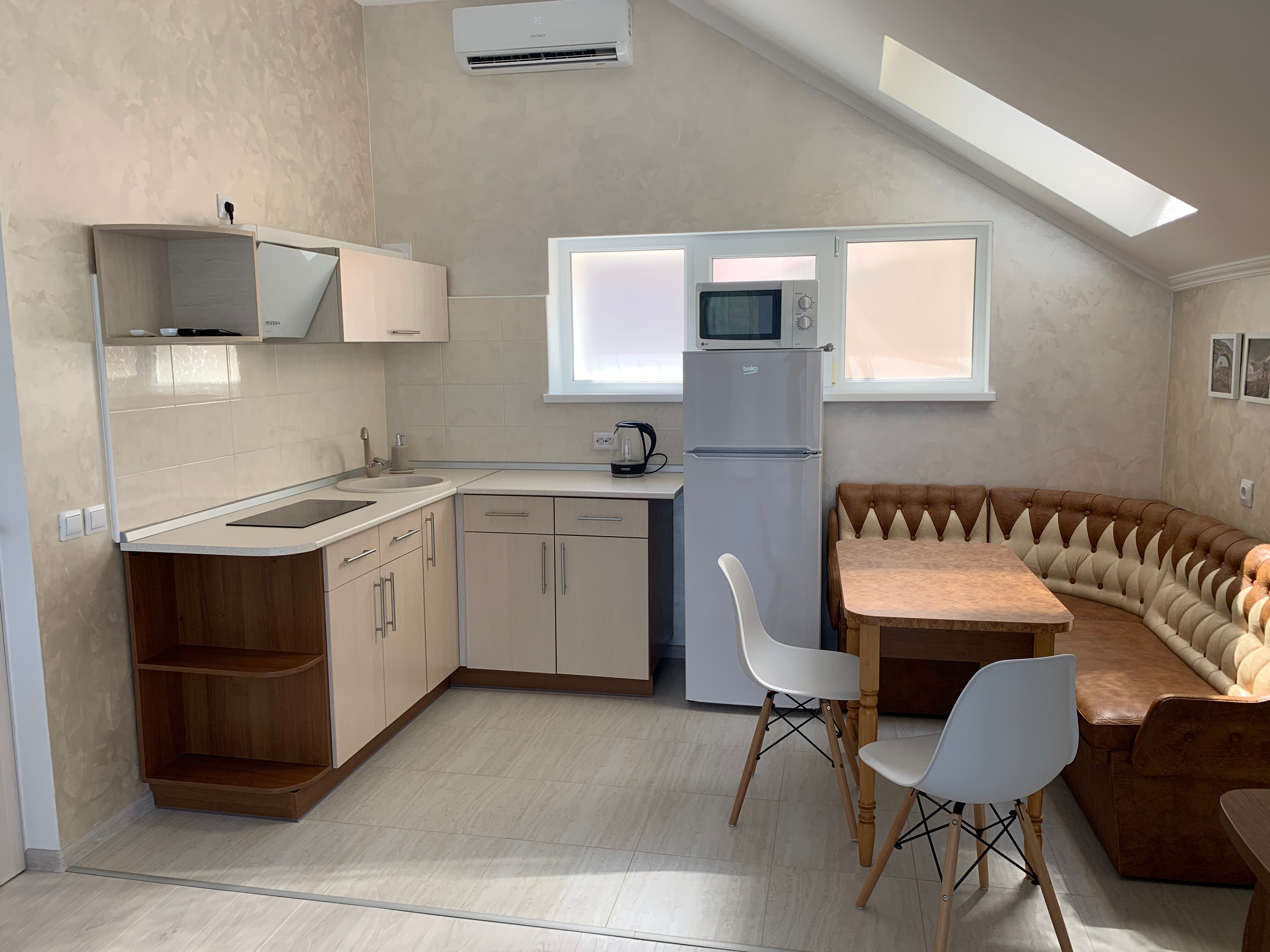 Семейный номер-студия  #3 с кухней 32 м.кв