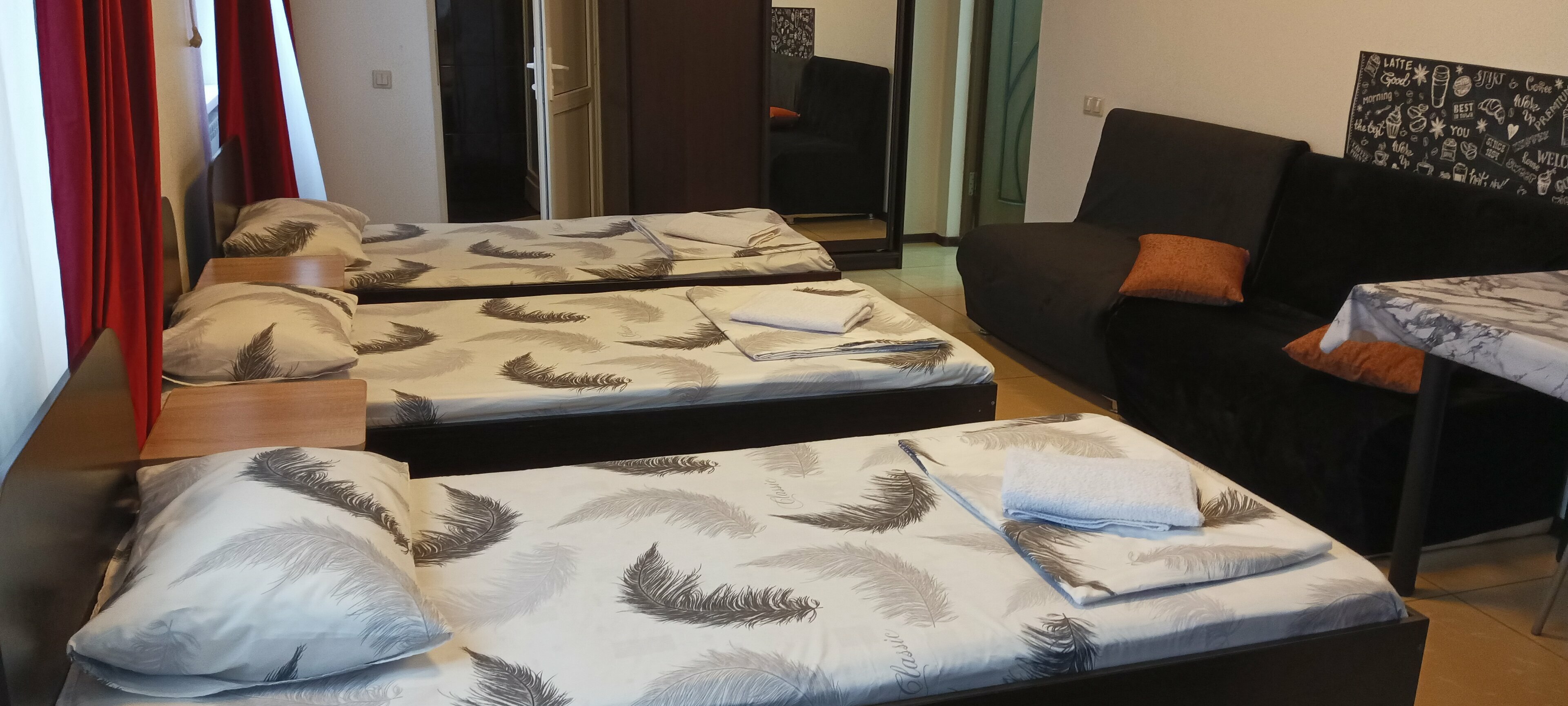 Классический четырехместный номер