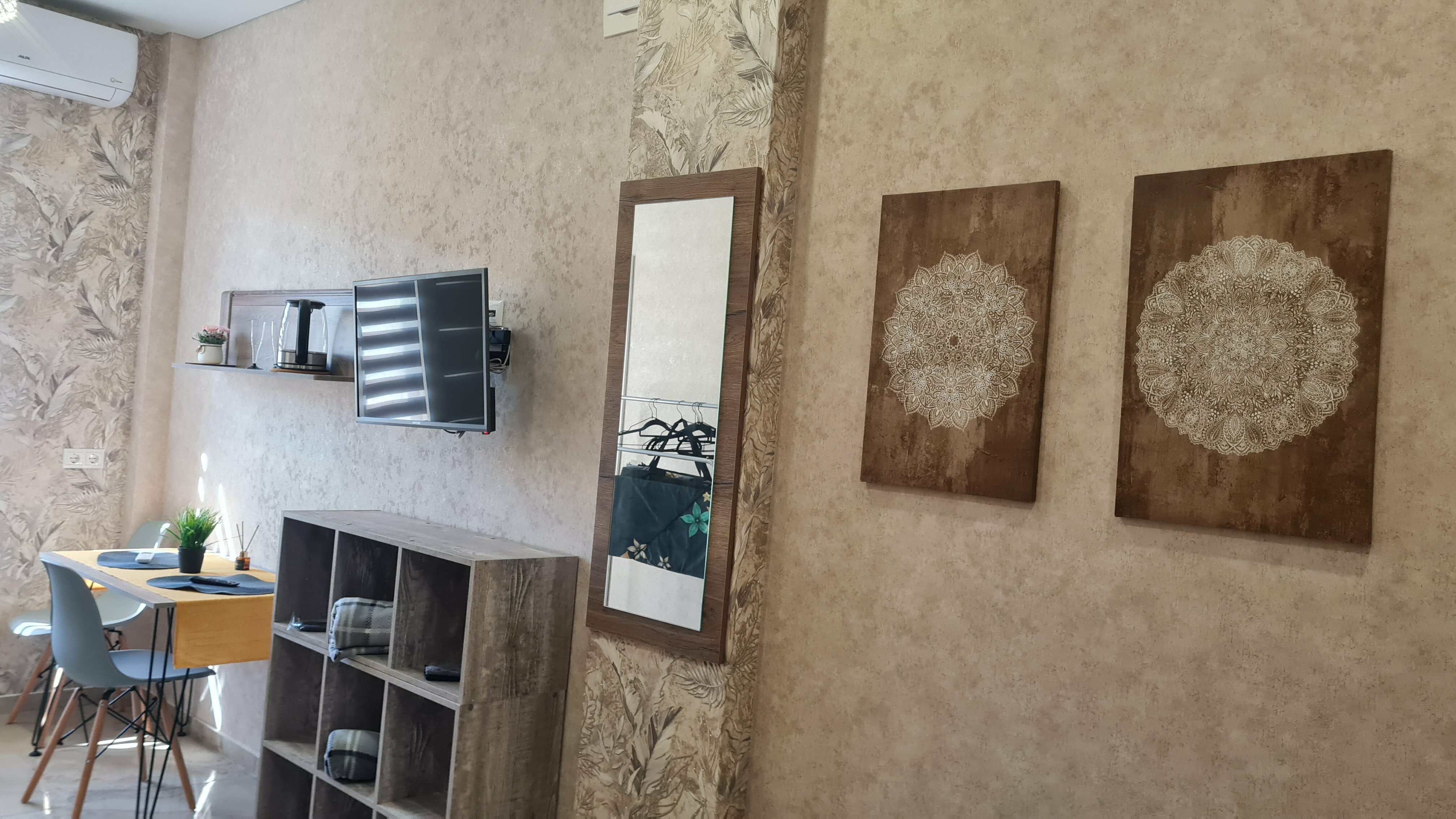 Двухместный номер-студия Люкс SOUL 4 с одной кроватью, 1 этаж