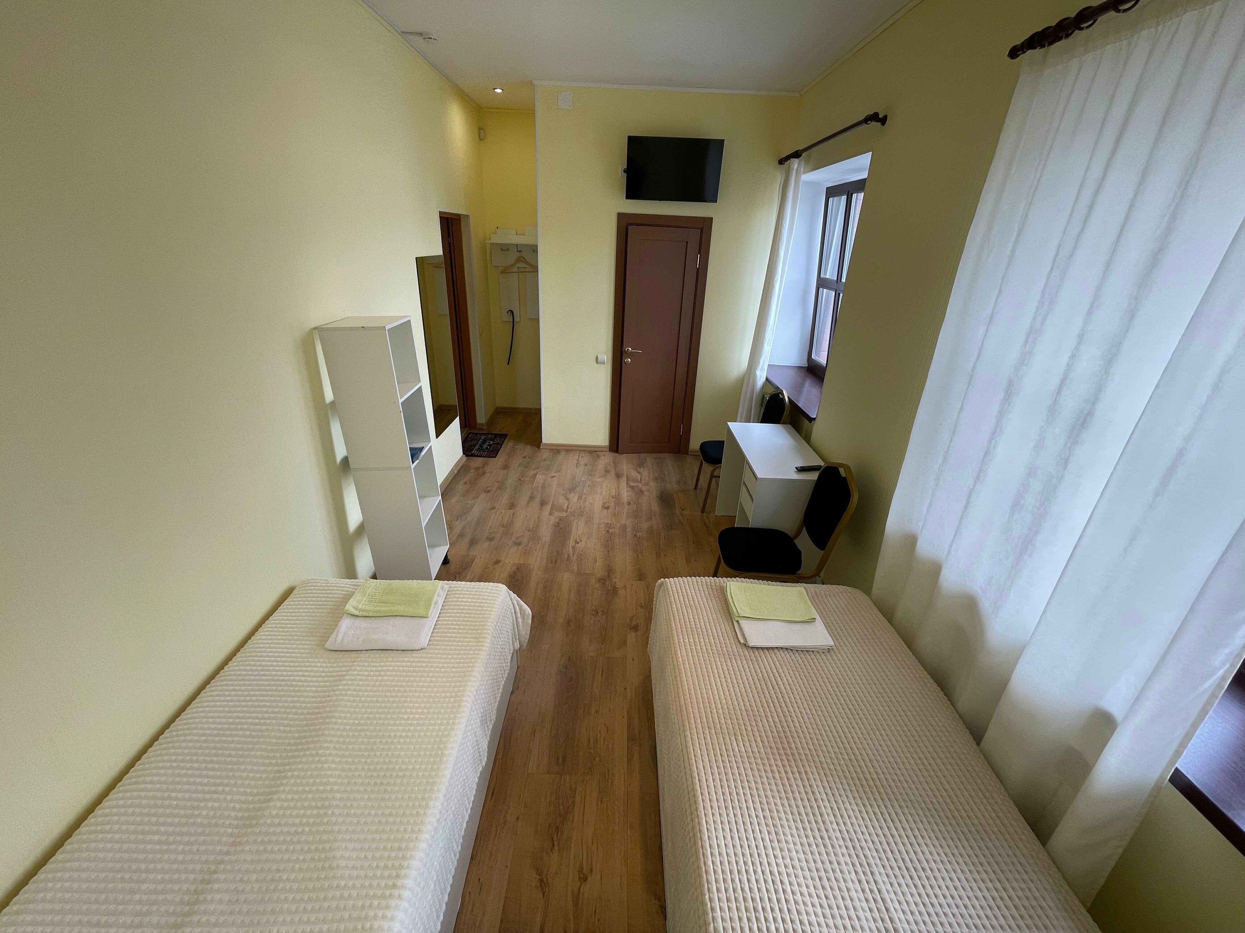 №25 Двухместный с раздельными кроватями, без кондиционера