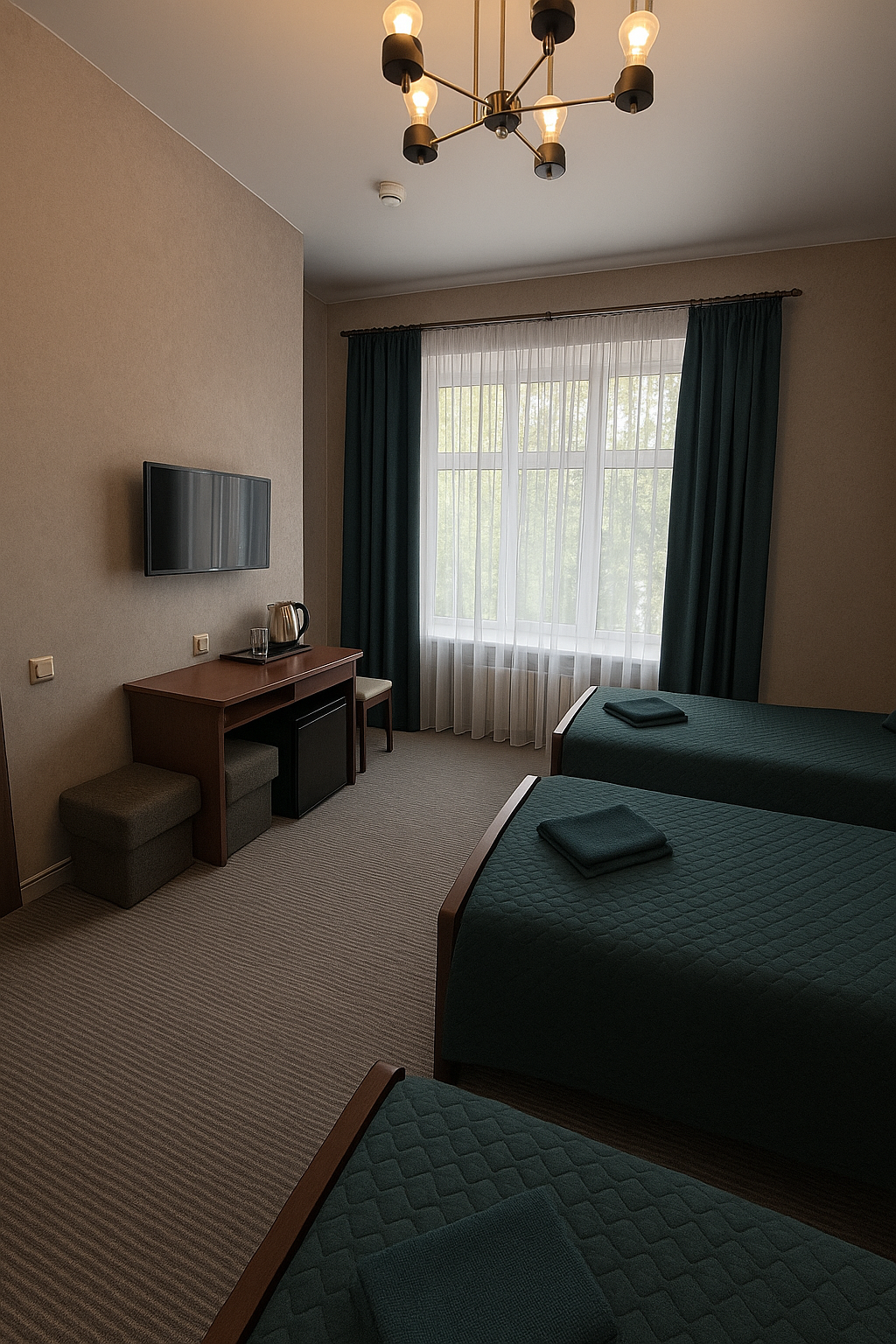 Стандартный трехместный номер