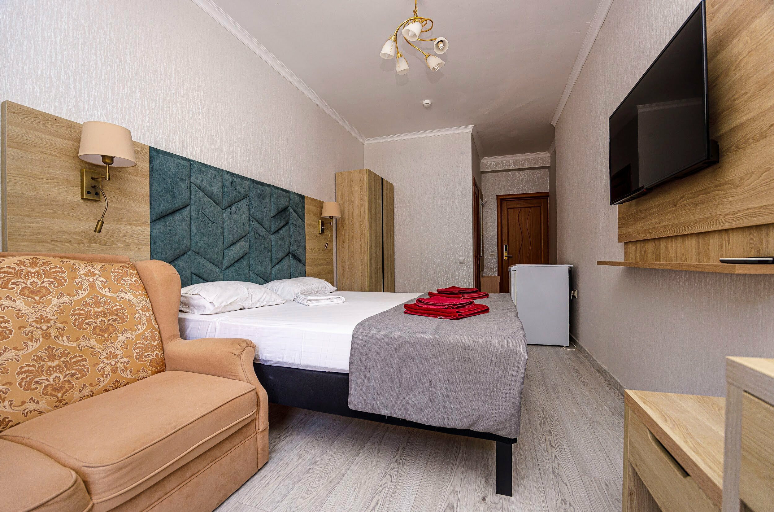 Четырехместный комфорт  с видом на парк