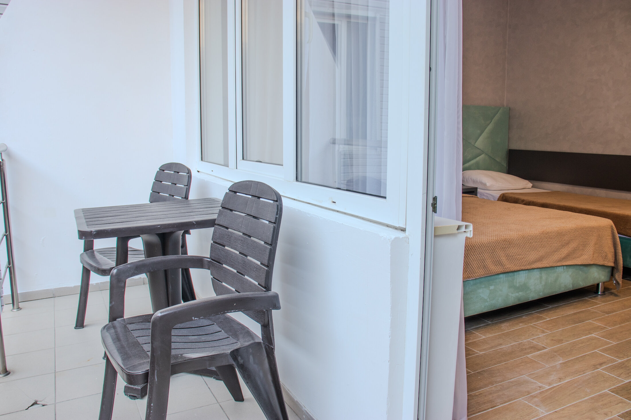 «Стандарт» с балконом во двор