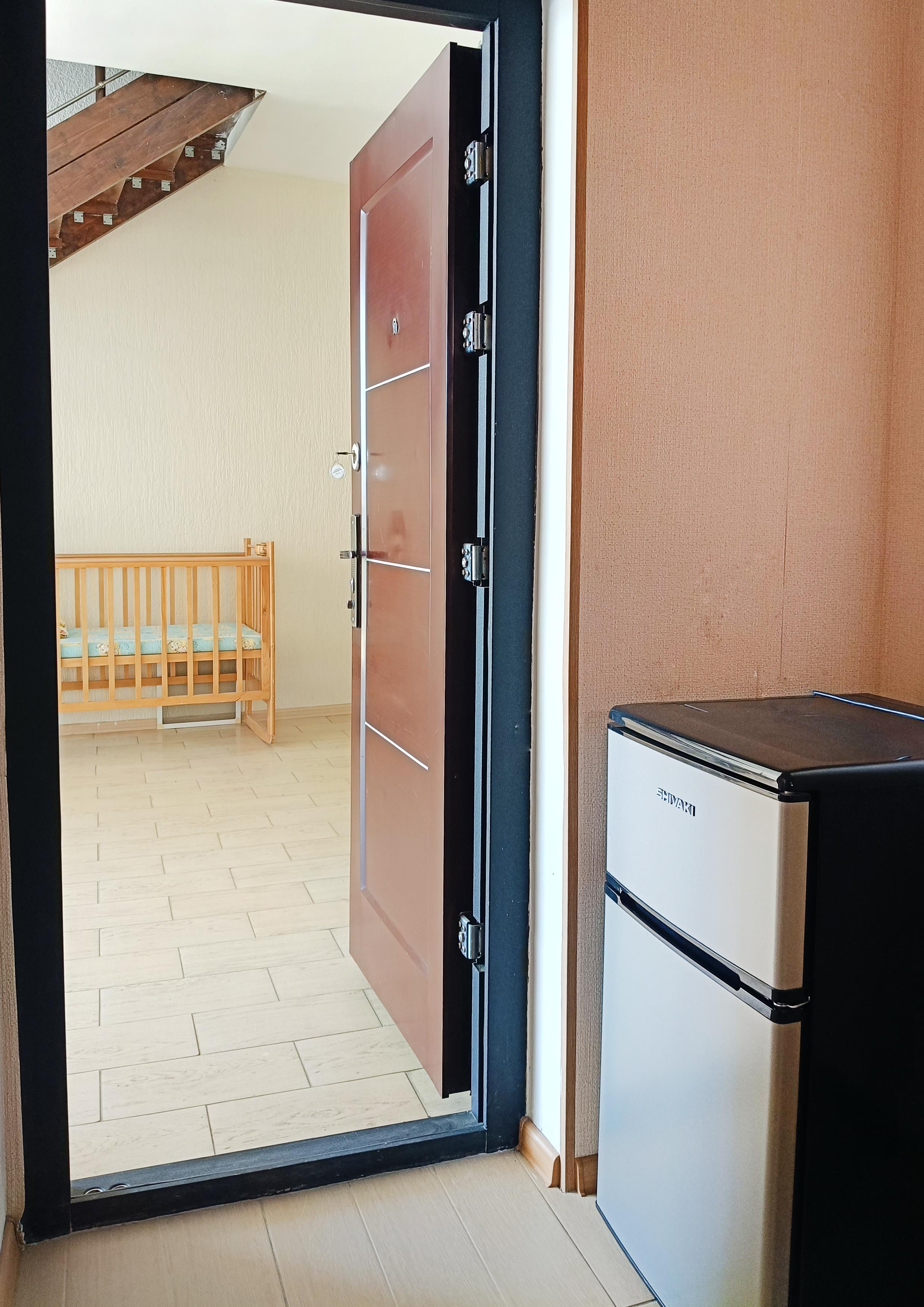 Трехместный номер «Комфорт» с душем