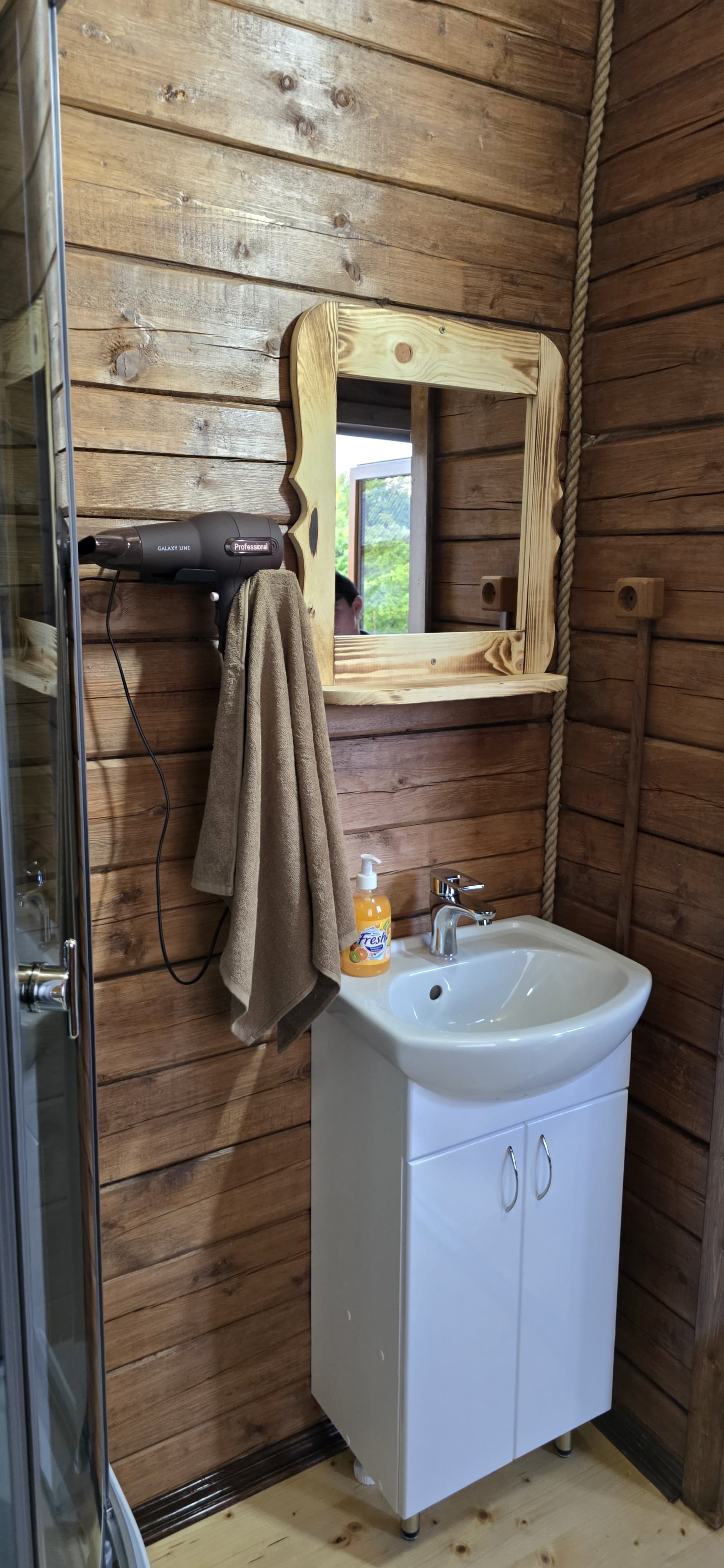 Семейный номер с душем