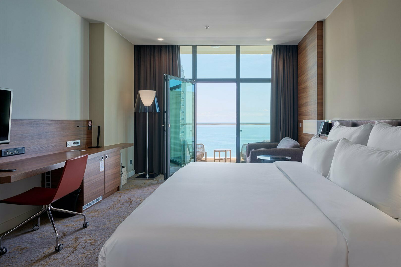 Номер Executive на клубном этаже, с видом на море – с двуспальной кроватью