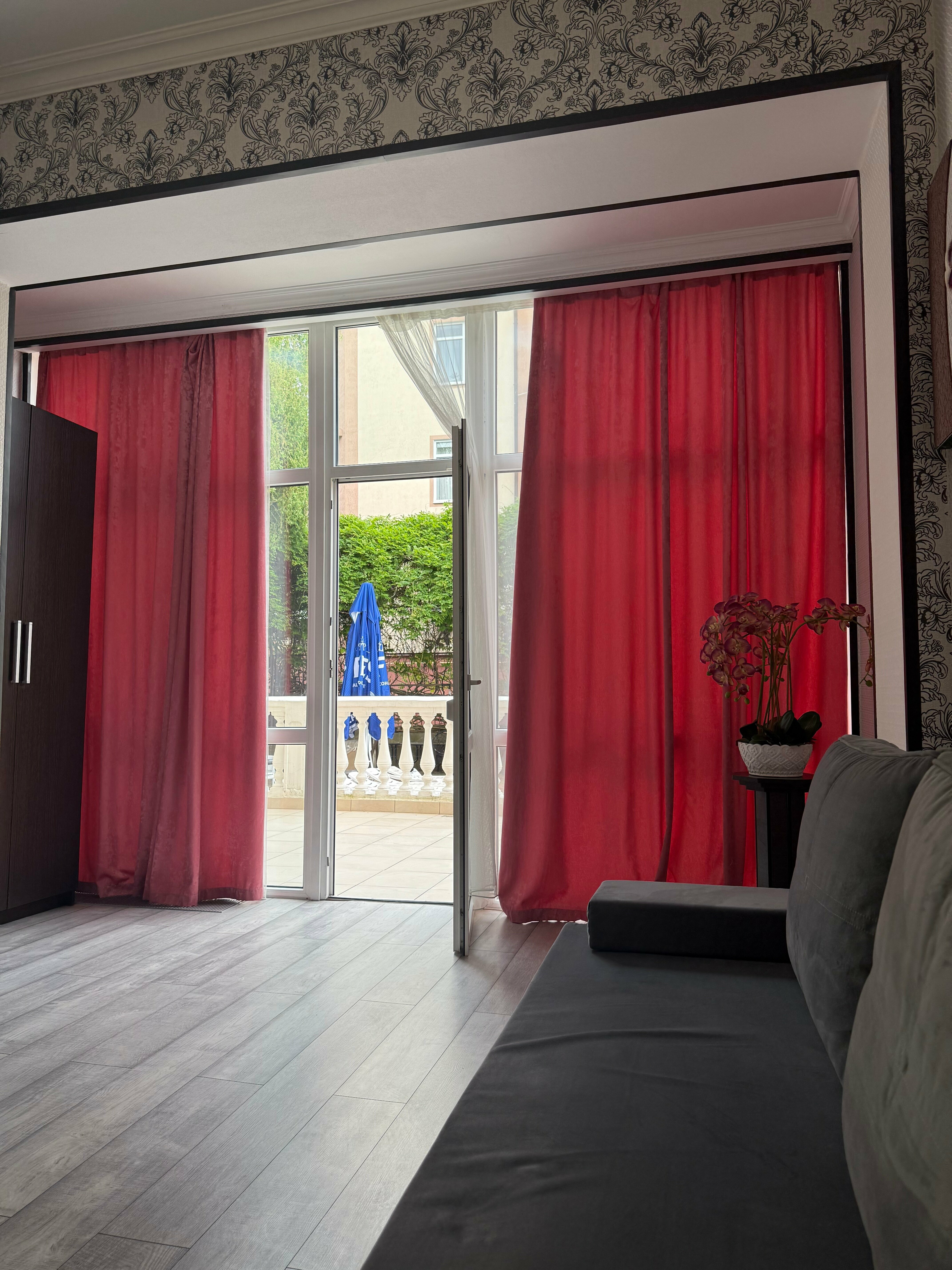 Двухместный номер с 1 кроватью и видом на парк