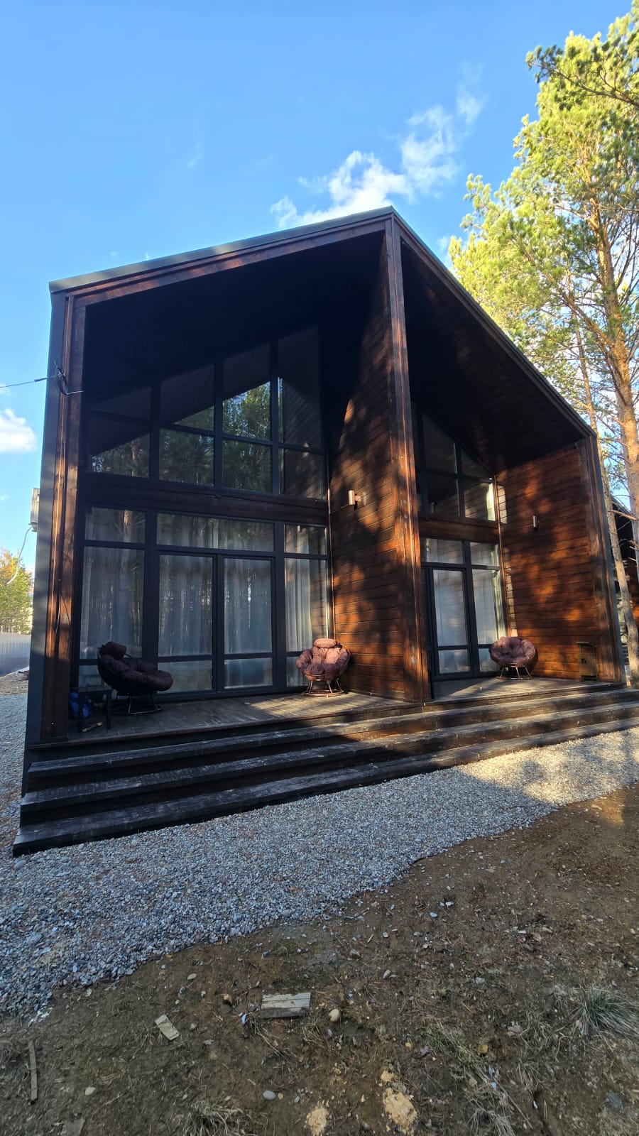 Дом с видом на лес