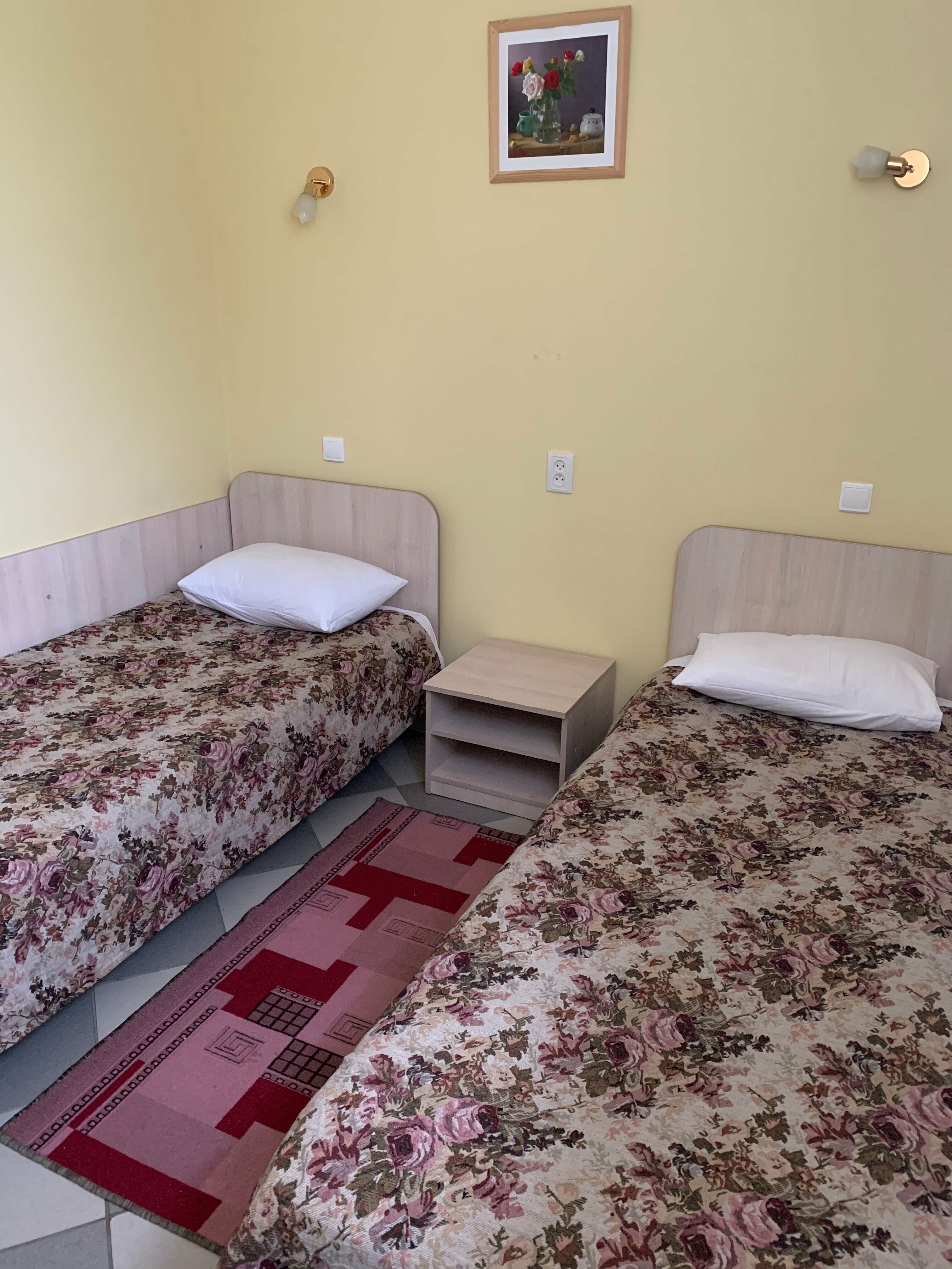 Двухместный номер "Эконом" с 2 отдельными кроватями