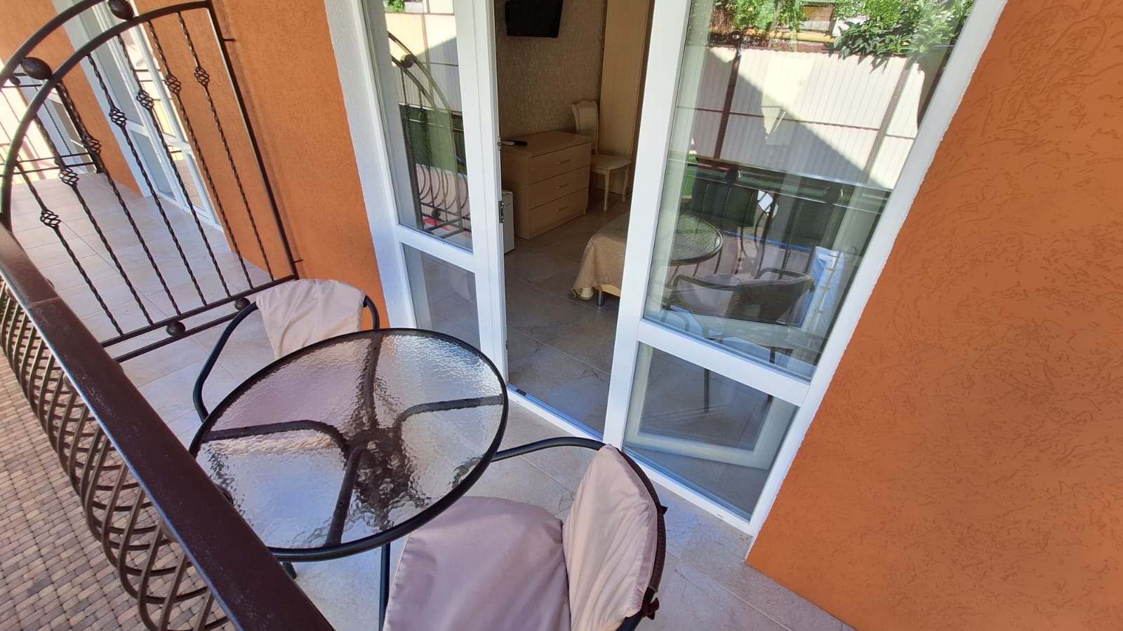 Двухместный номер с 1 кроватью или 2 отдельными кроватями и балконом