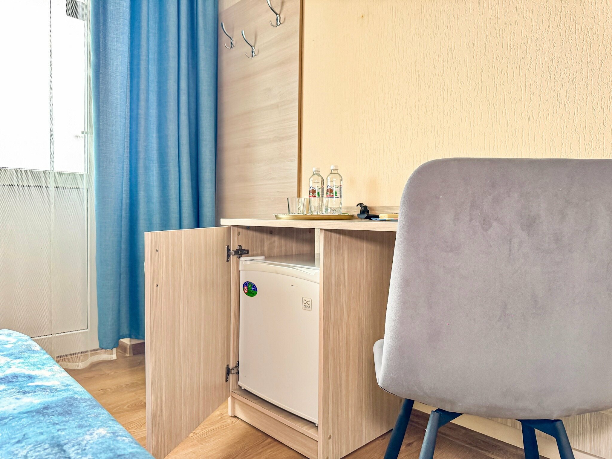 Двухместный номер с двухспальной кроватью с одним доп. местом