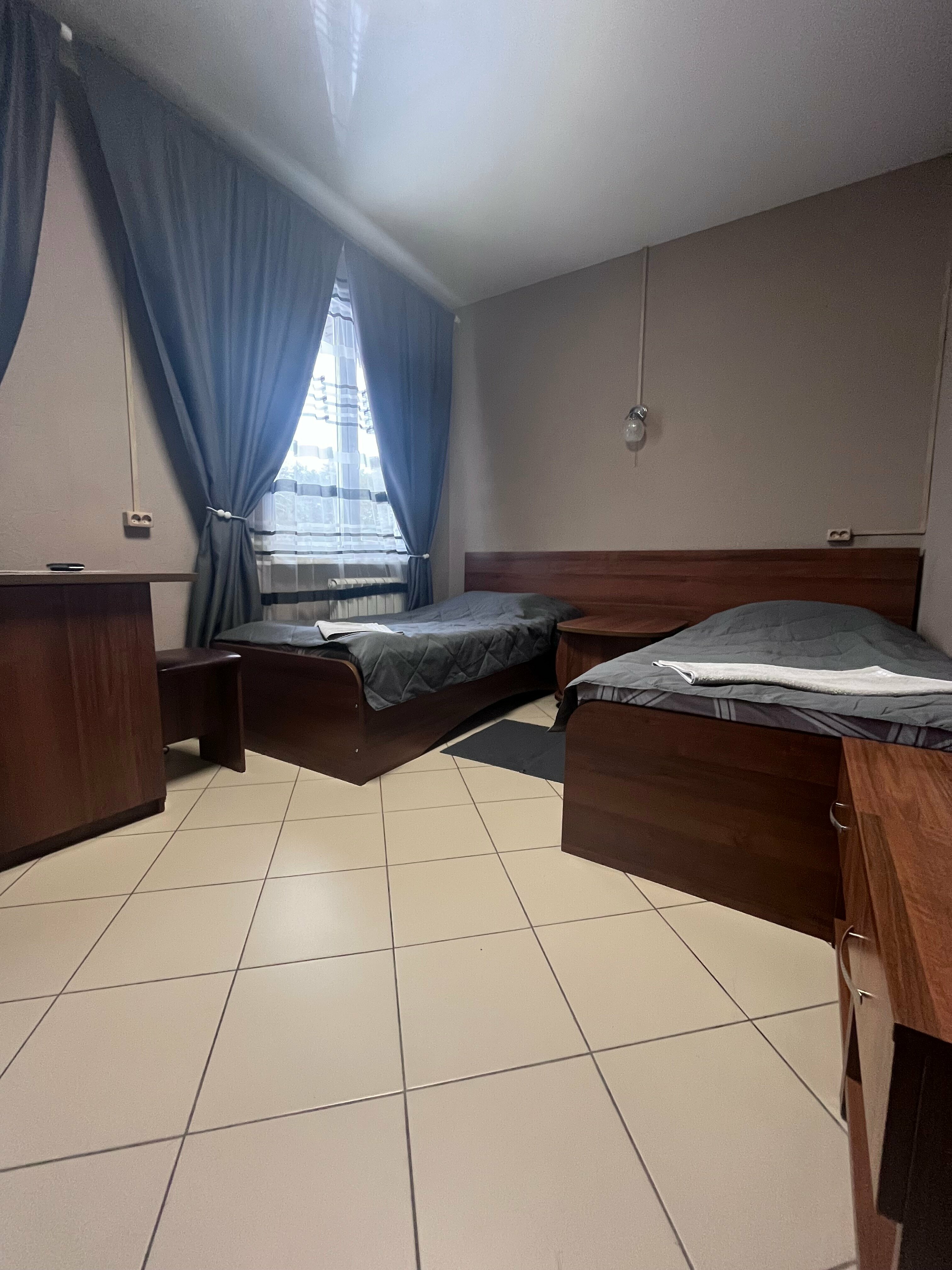 Бюджетный двухместный номер с 2 отдельными кроватями