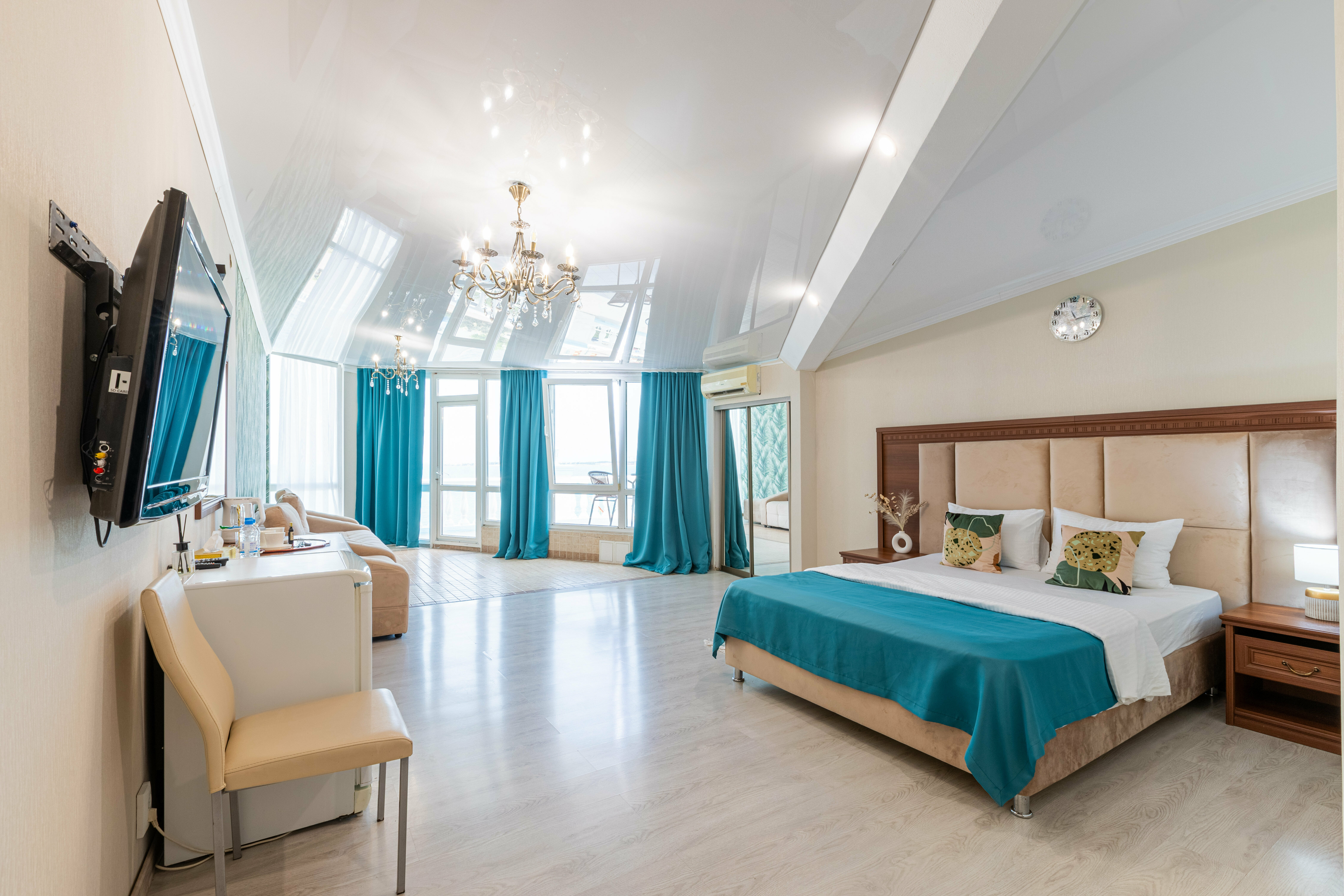 Пентхаус террасой и видом на море