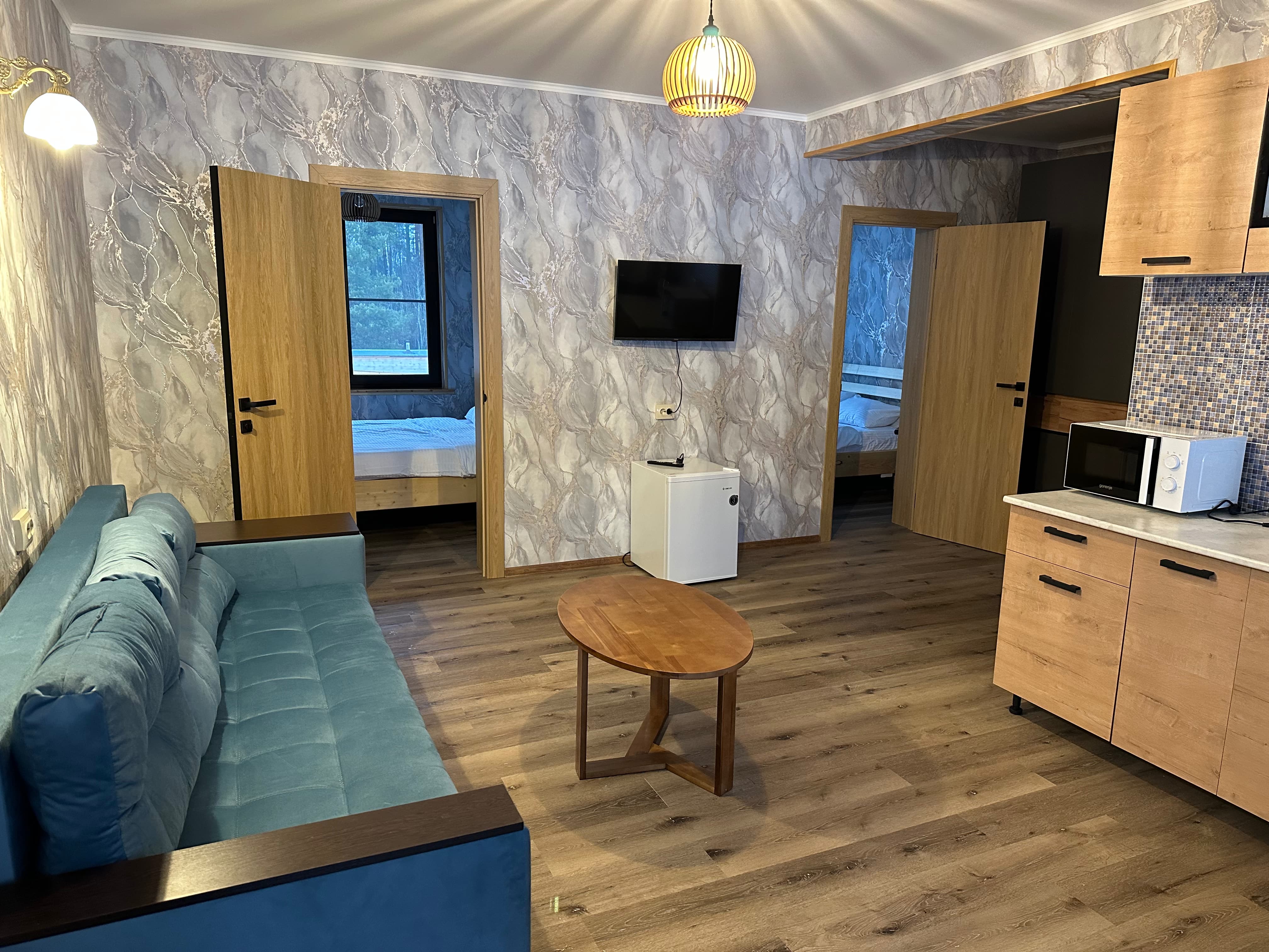 Семейный номер с террасой