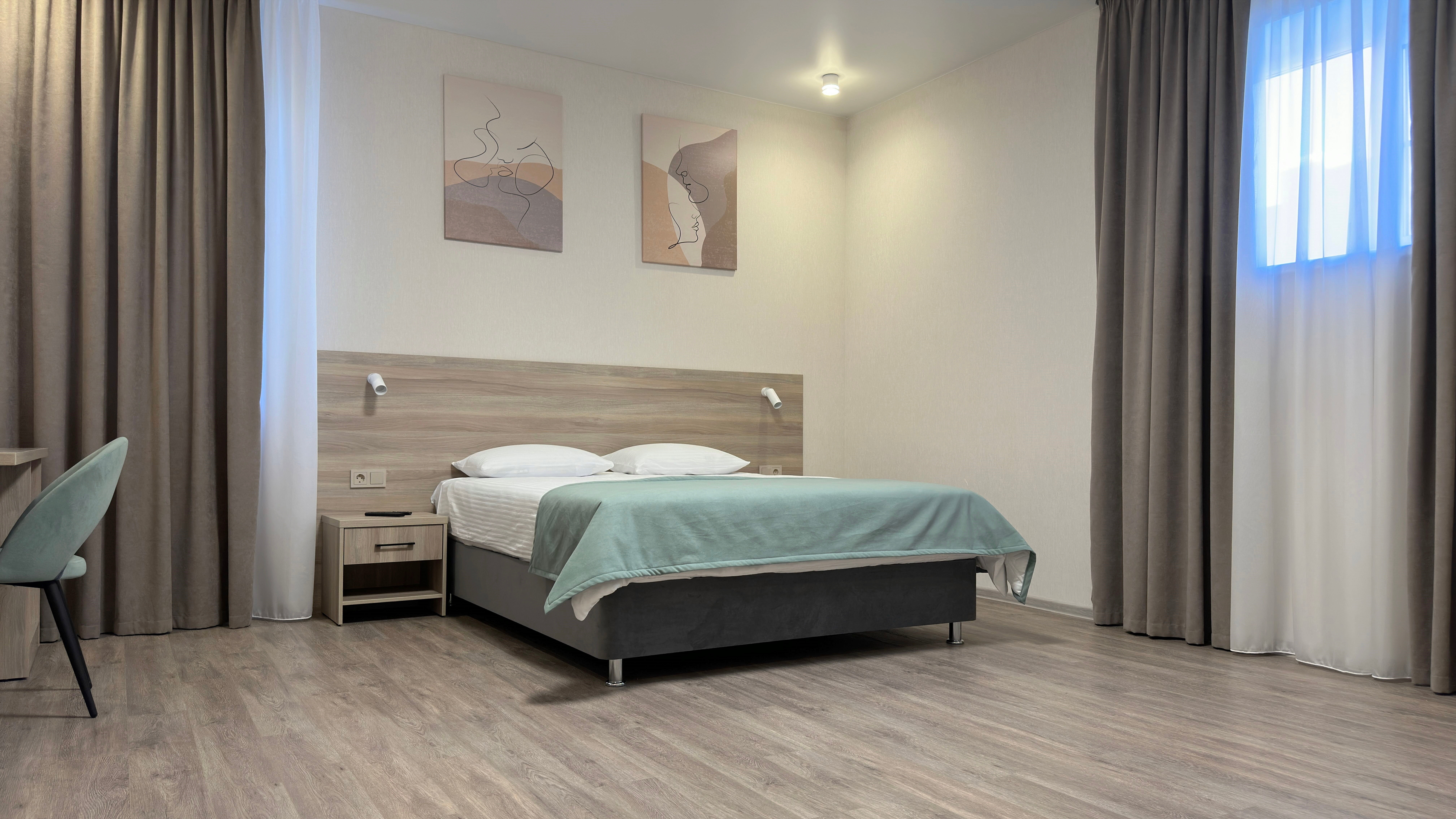 Большой двухместный номер с 1 кроватью