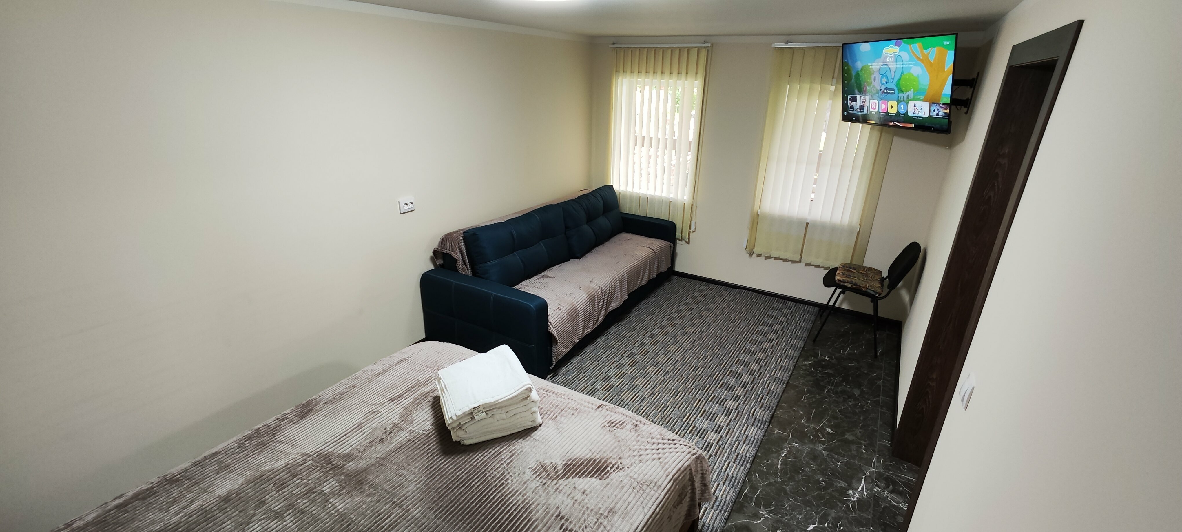 6-ти местный двухкомнатный апартамент