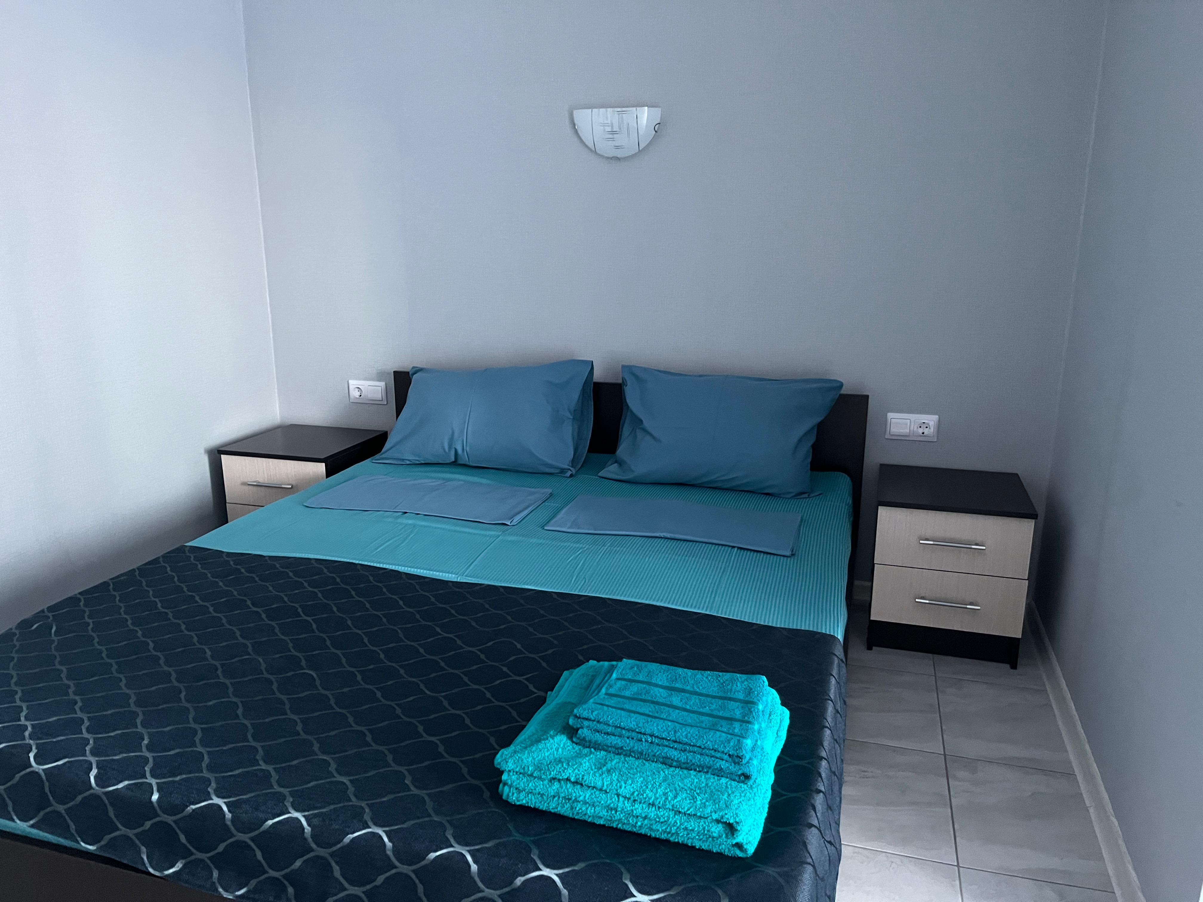 Двухместный номер с 1 кроватью и террасой