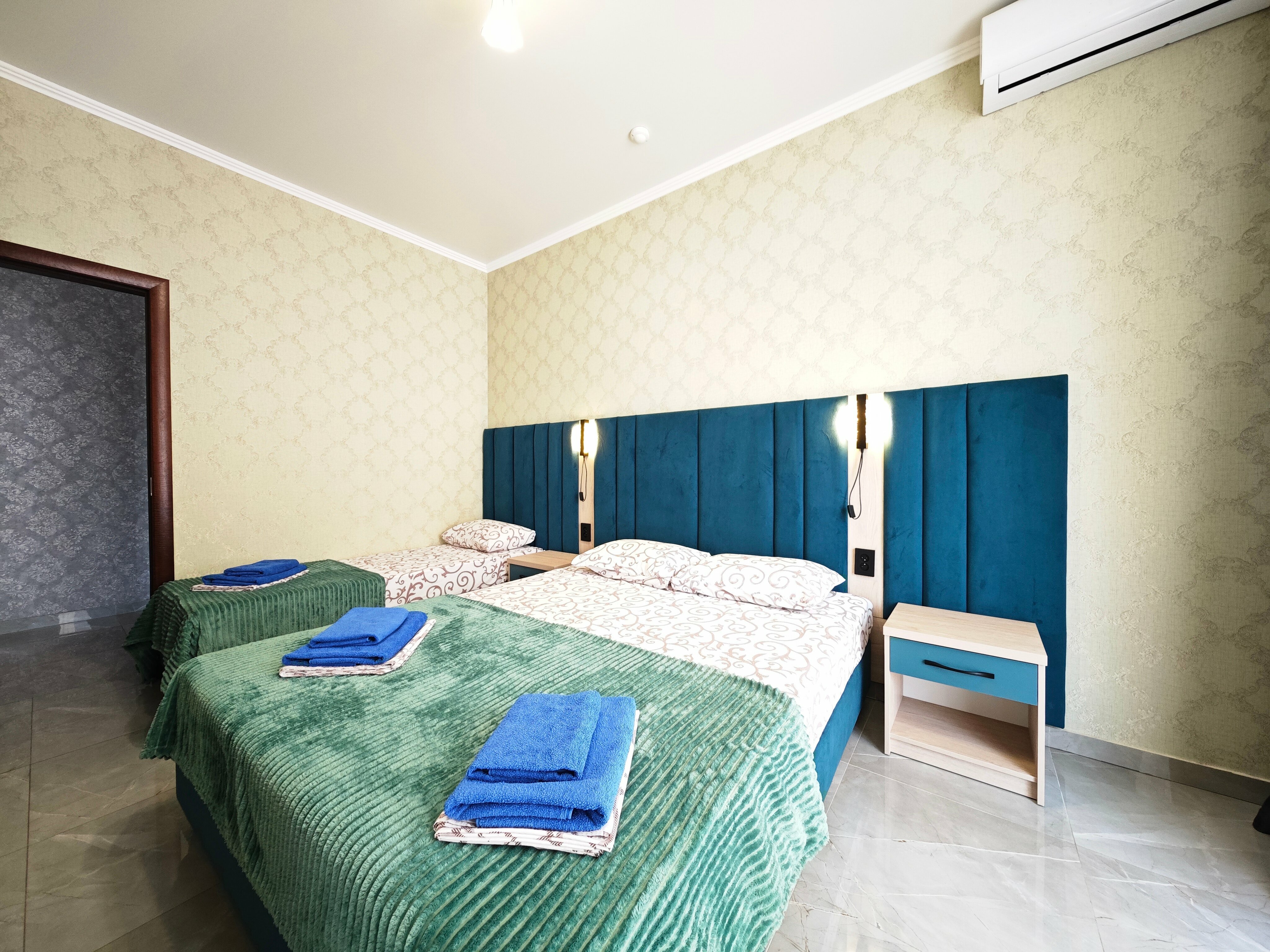 2х комнатные апартаменты с кухней и балконом