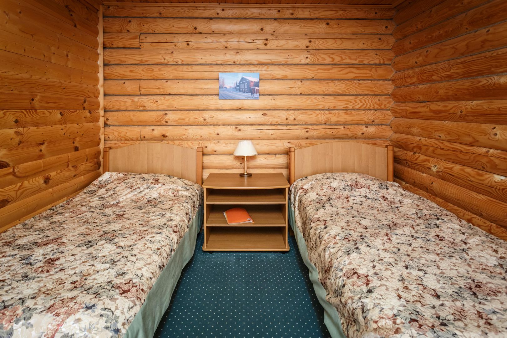 Трехместный номер с видом на озеро