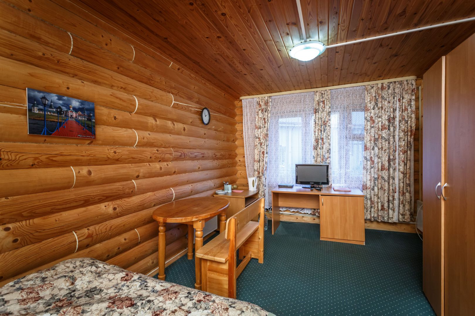 Двухместный номер с 2 отдельными кроватями, вид на озеро