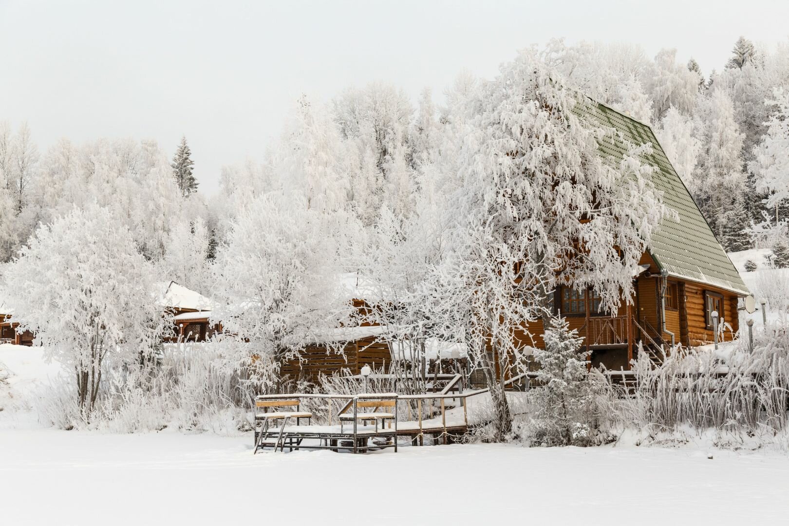 Коттедж с видом на озеро