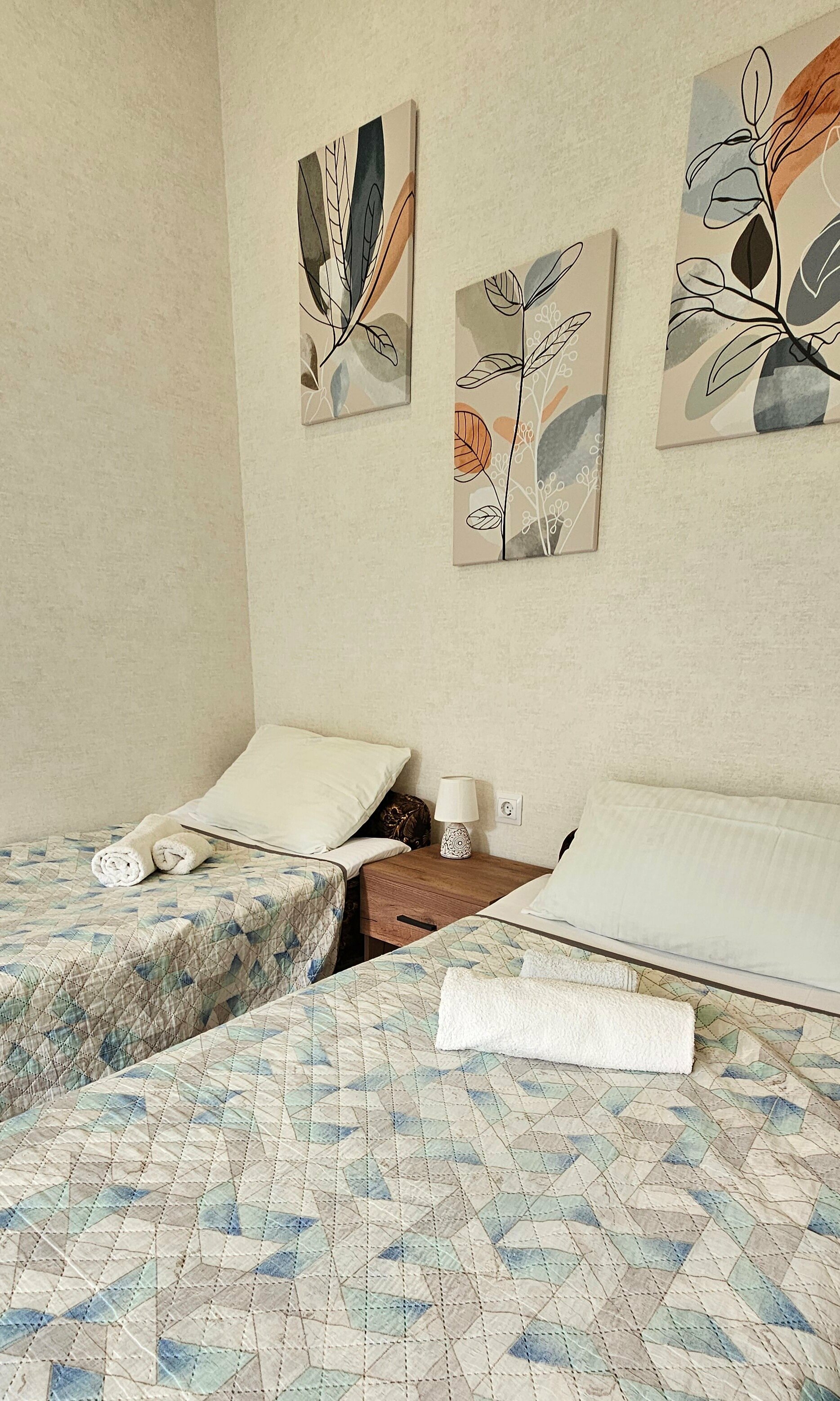 Стандартный двухместный номер с 1 кроватью или 2 отдельными кроватями и балконом