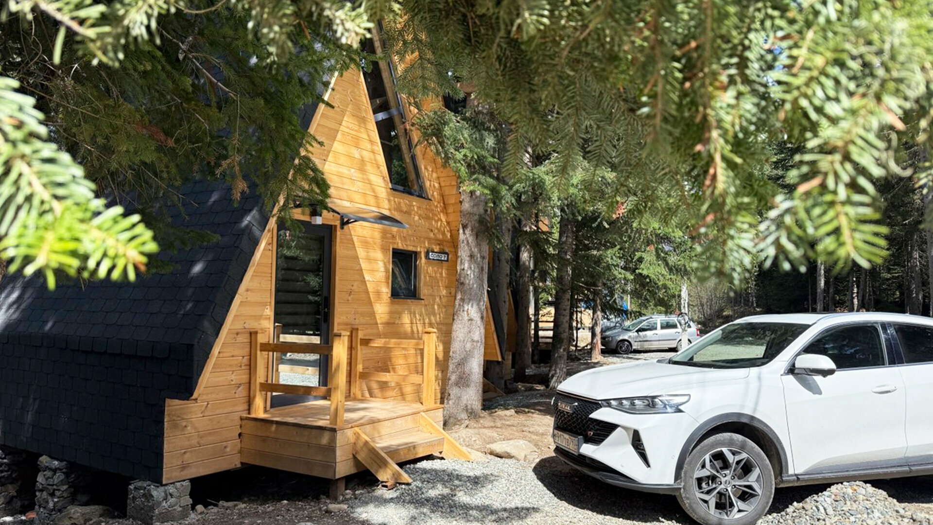 Дом в лесу на второй линии от реки Соло 7  (без посещения бани и бассейна)