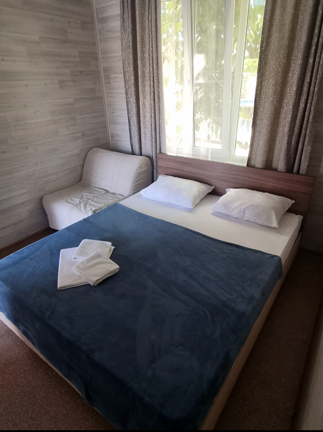 Двухместный номер с 1 кроватью и видом на парк