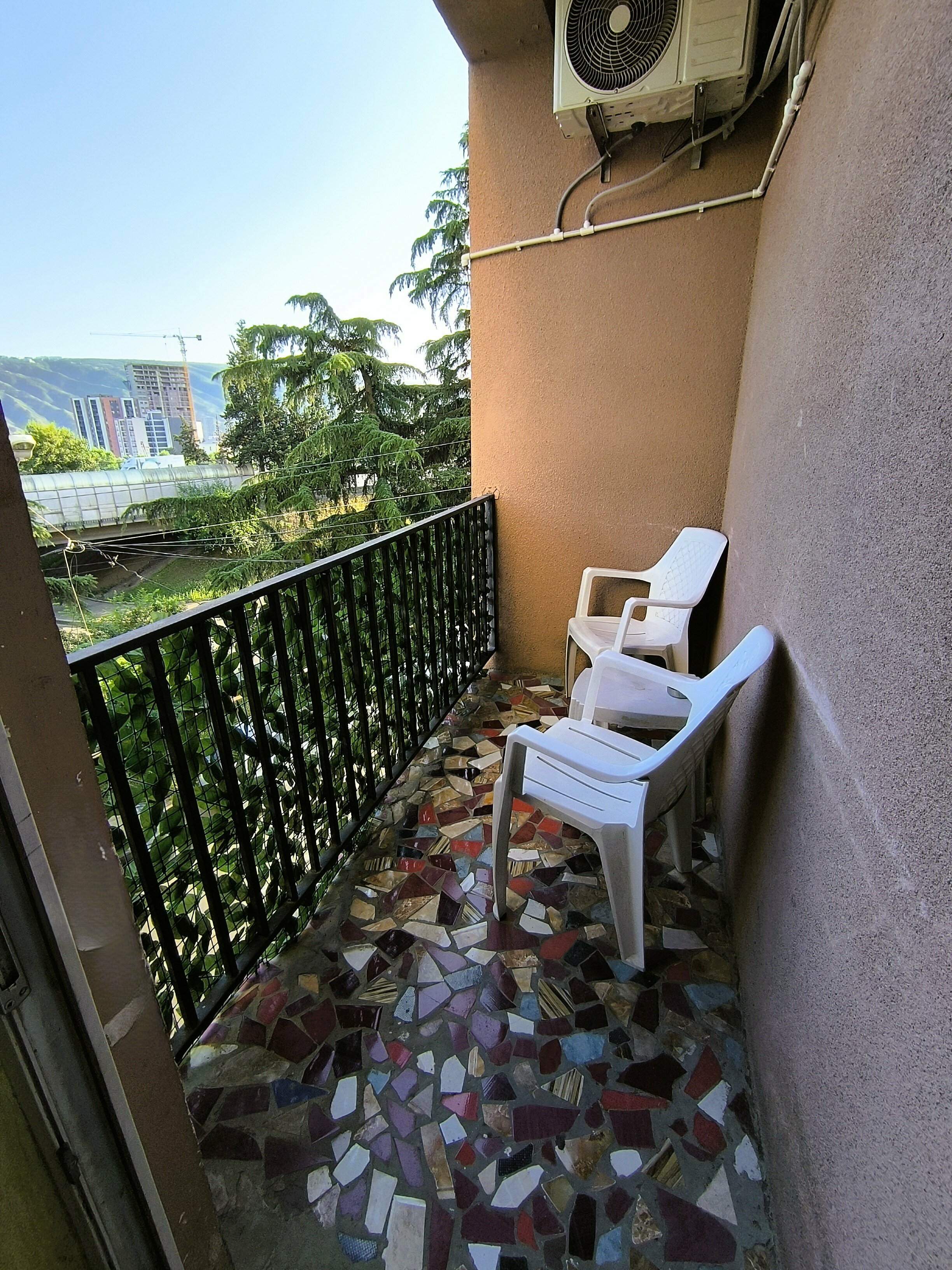 Двухместный номер с 1 кроватью и балконом