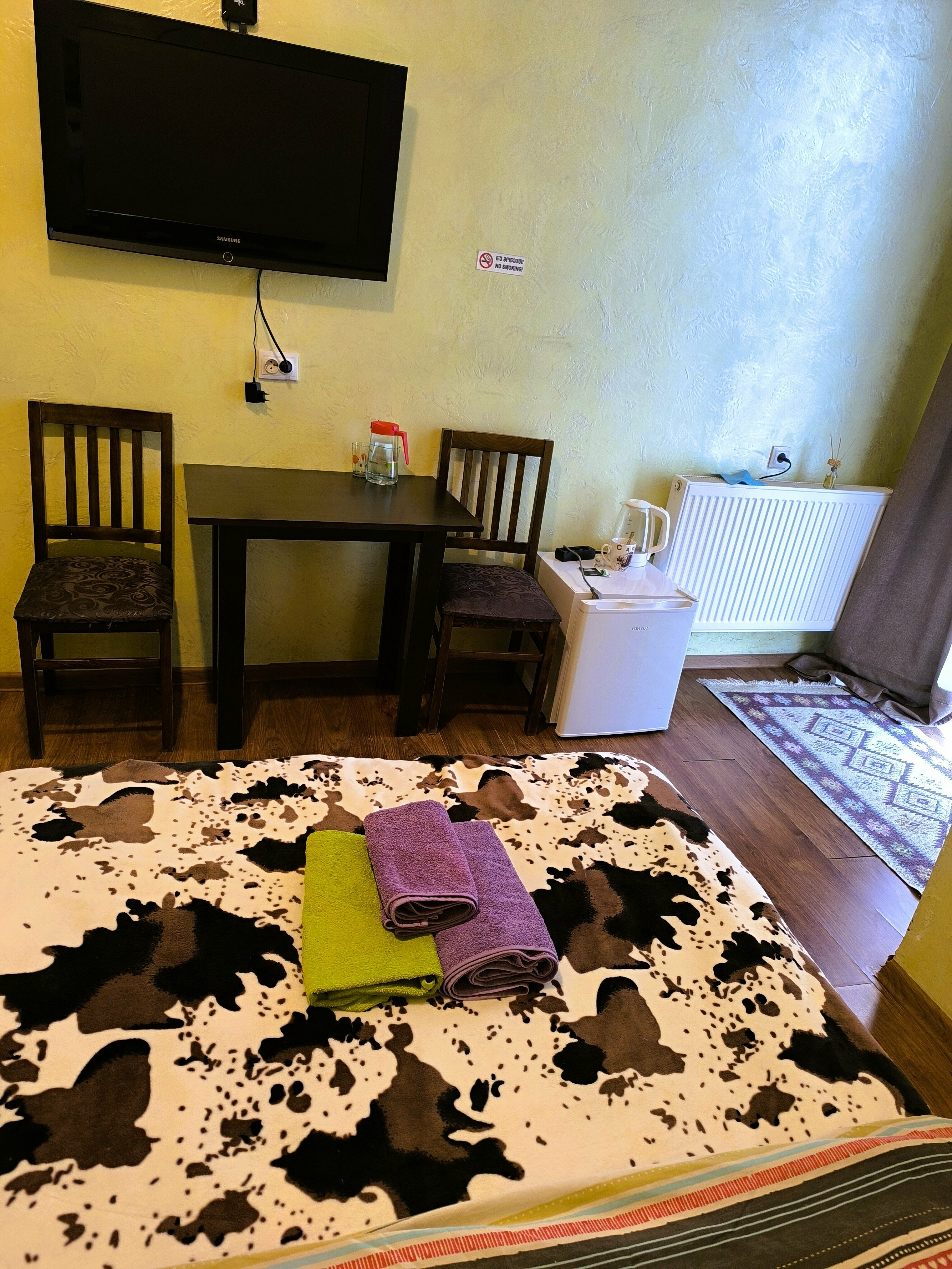 Двухместный номер с 1 кроватью и балконом