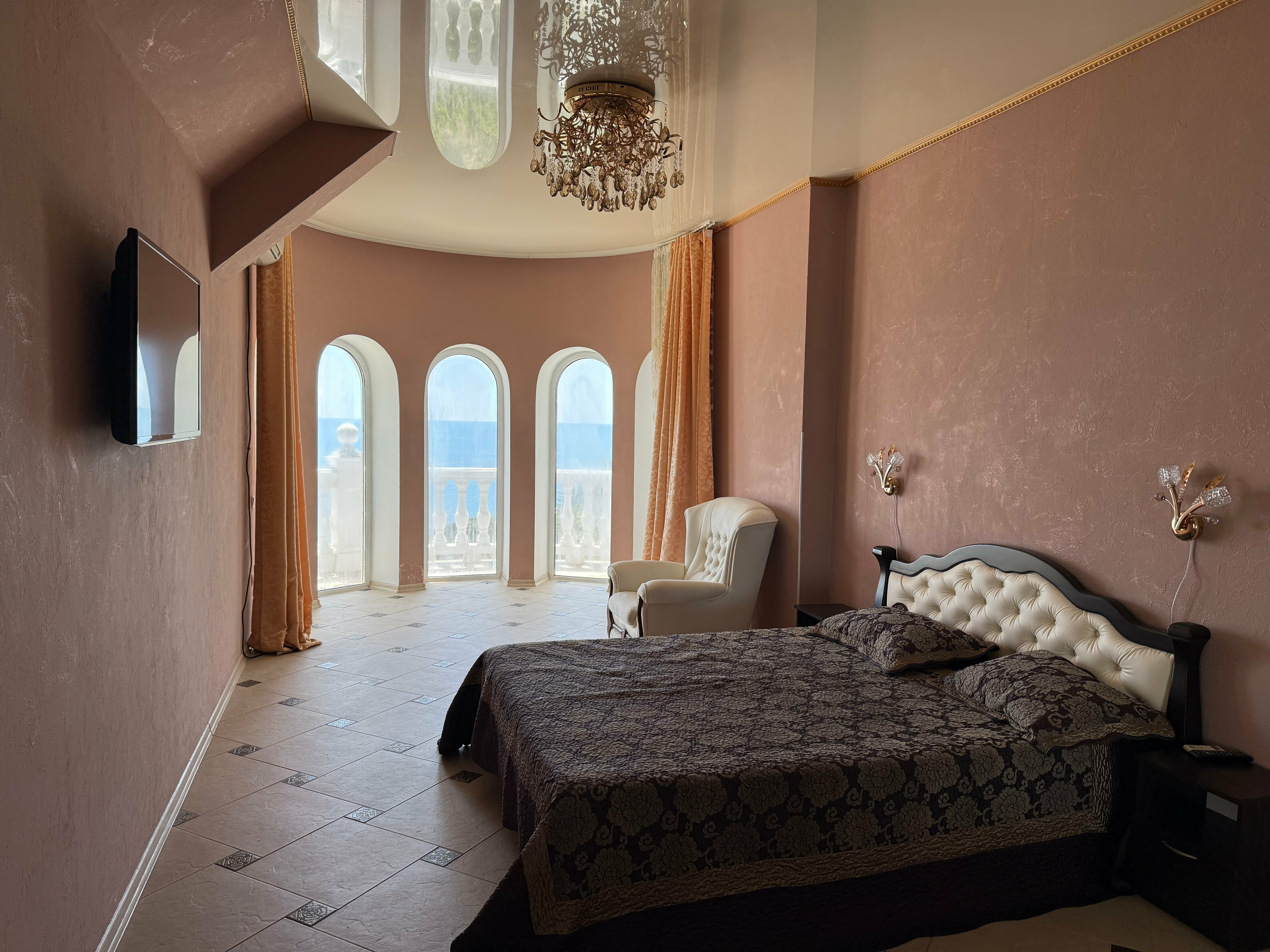 Четырехместный номер с видом на море