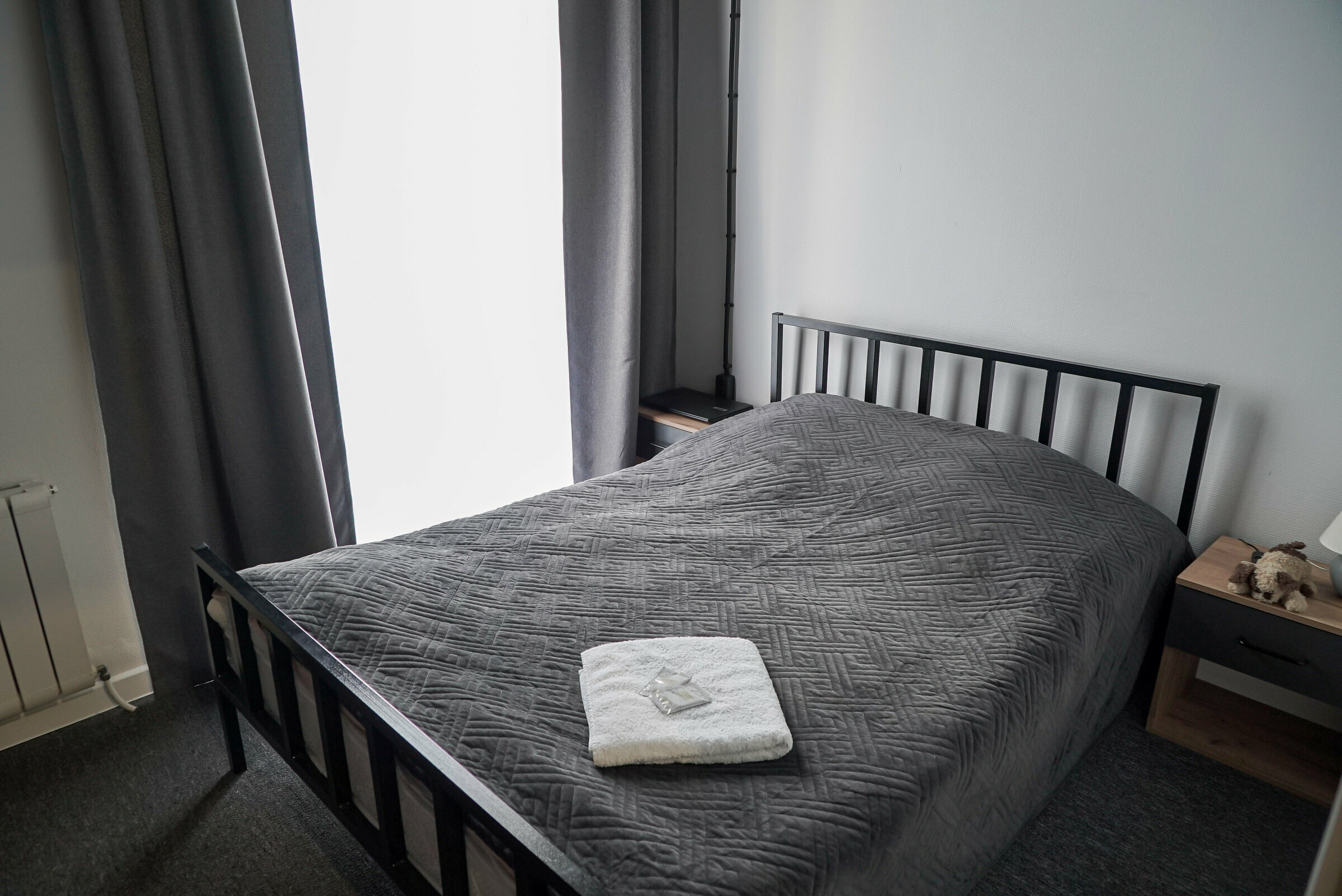 Двухместный номер с 1 кроватью и балконом