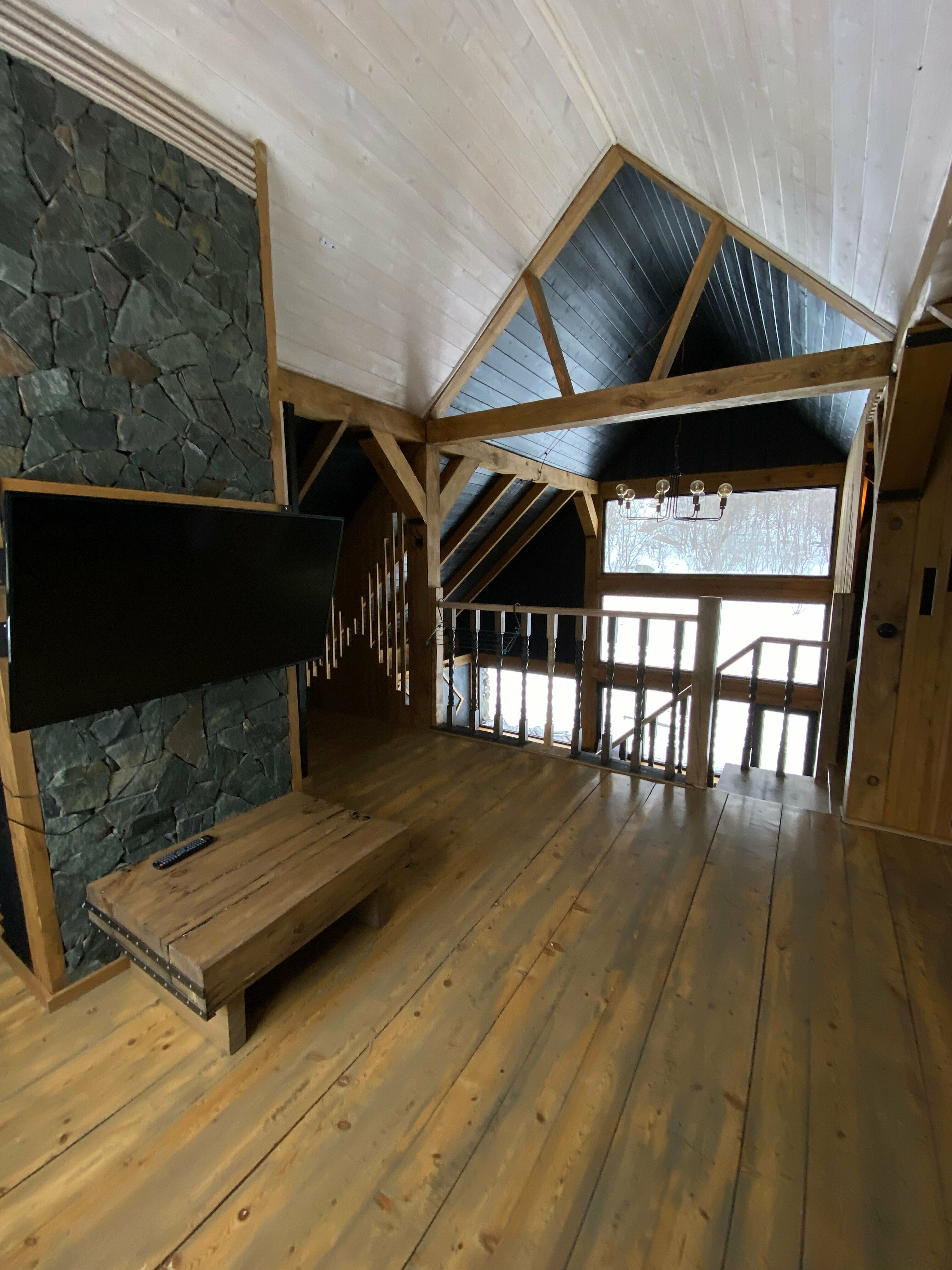 Дом Черный Викинг с баней на дровах и мангальной зоной