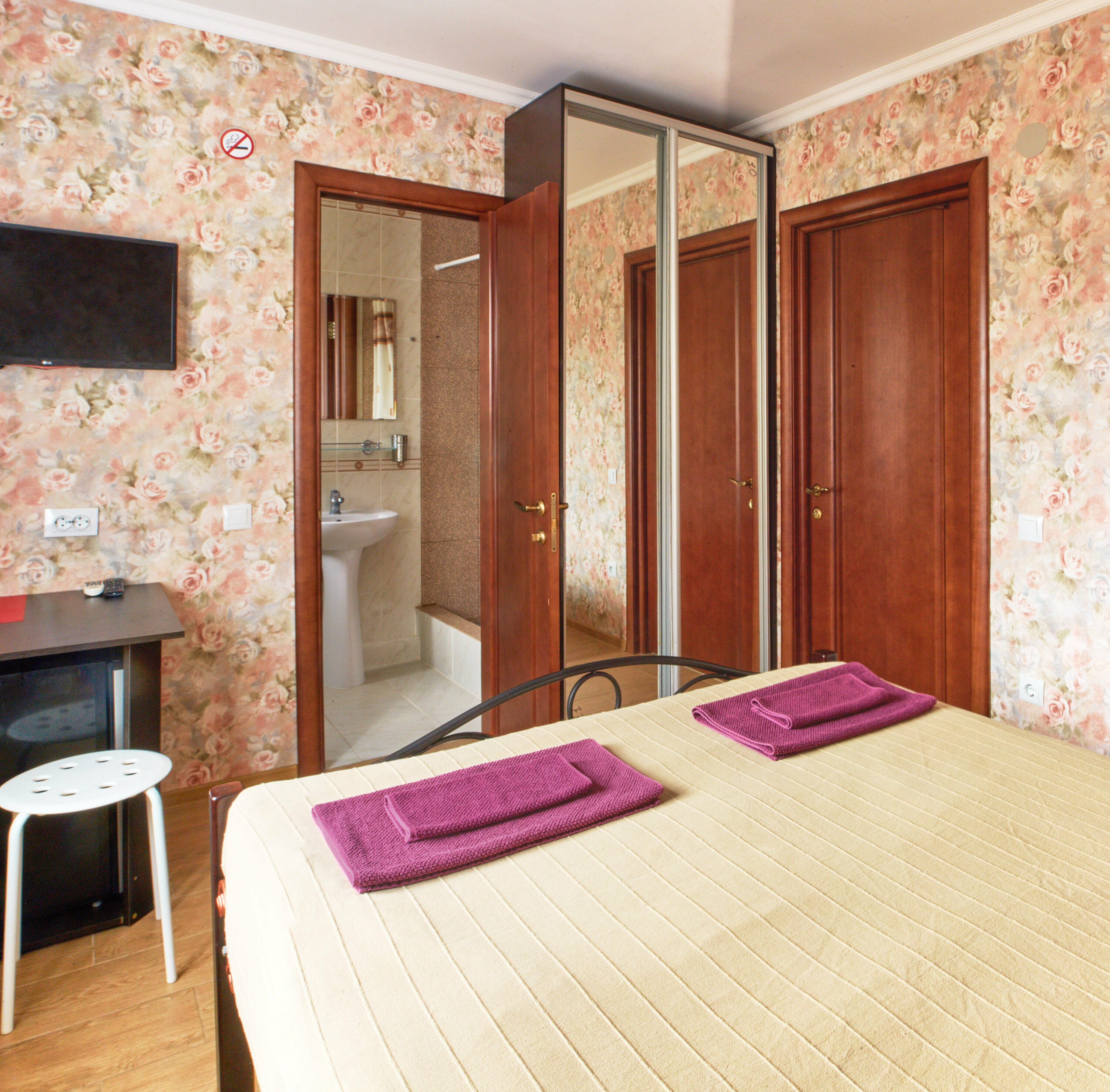 Стандартный двухместный номер с 1 кроватью или 2 отдельными кроватями