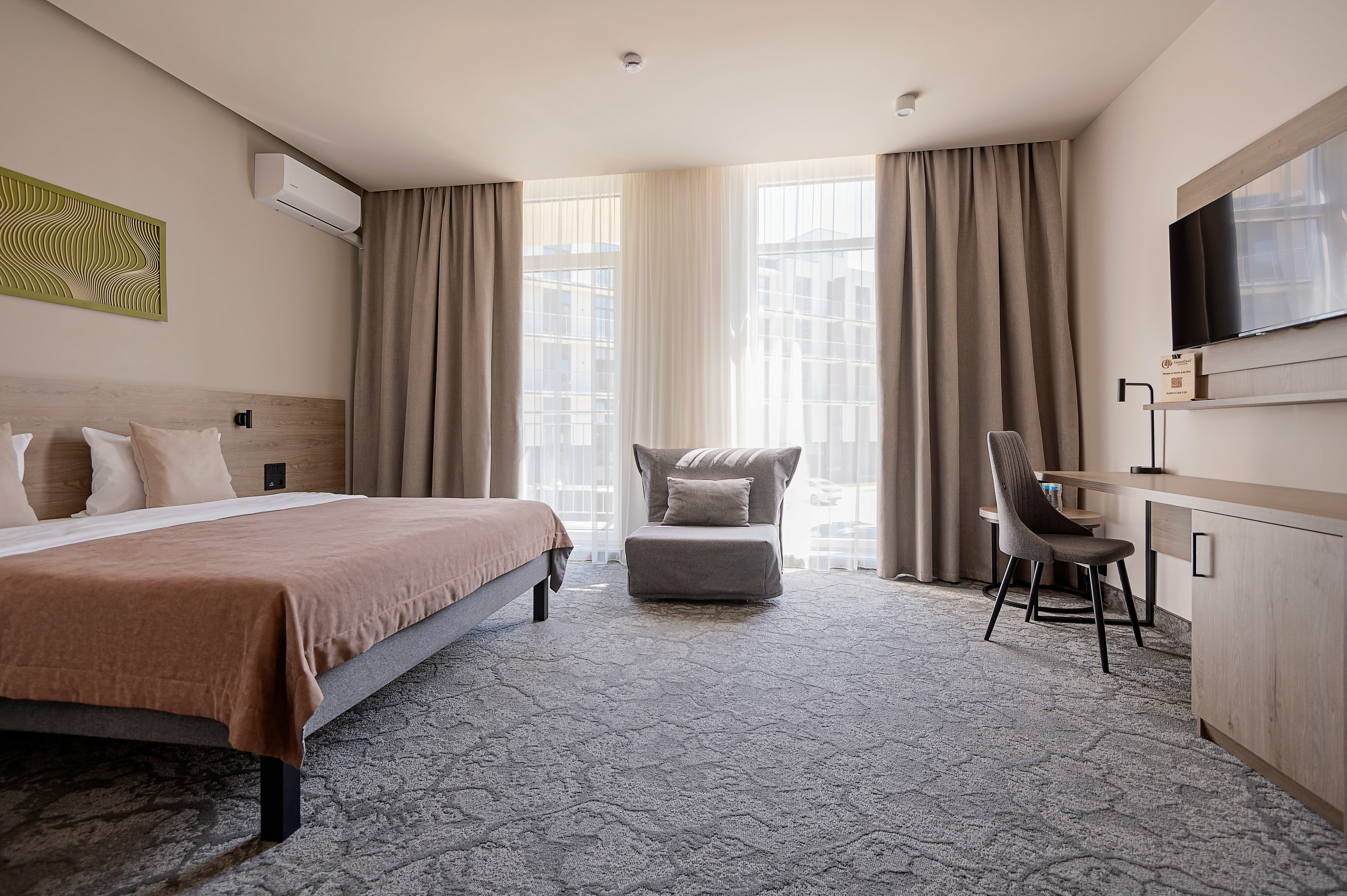 Двухместный номер с 1 кроватью