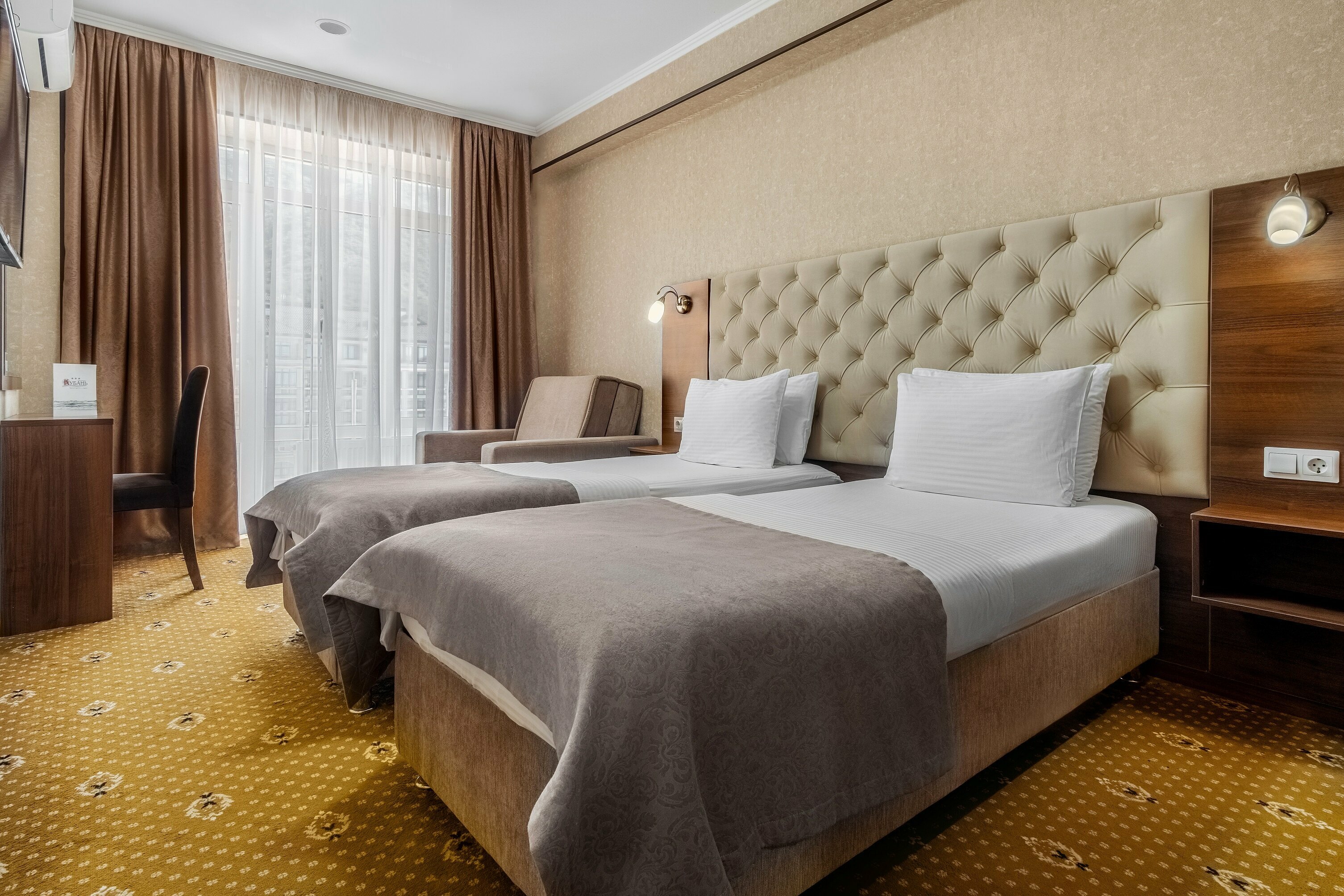 Стандарт+ вид горы, корпус 2 (8ми этажный корпус)