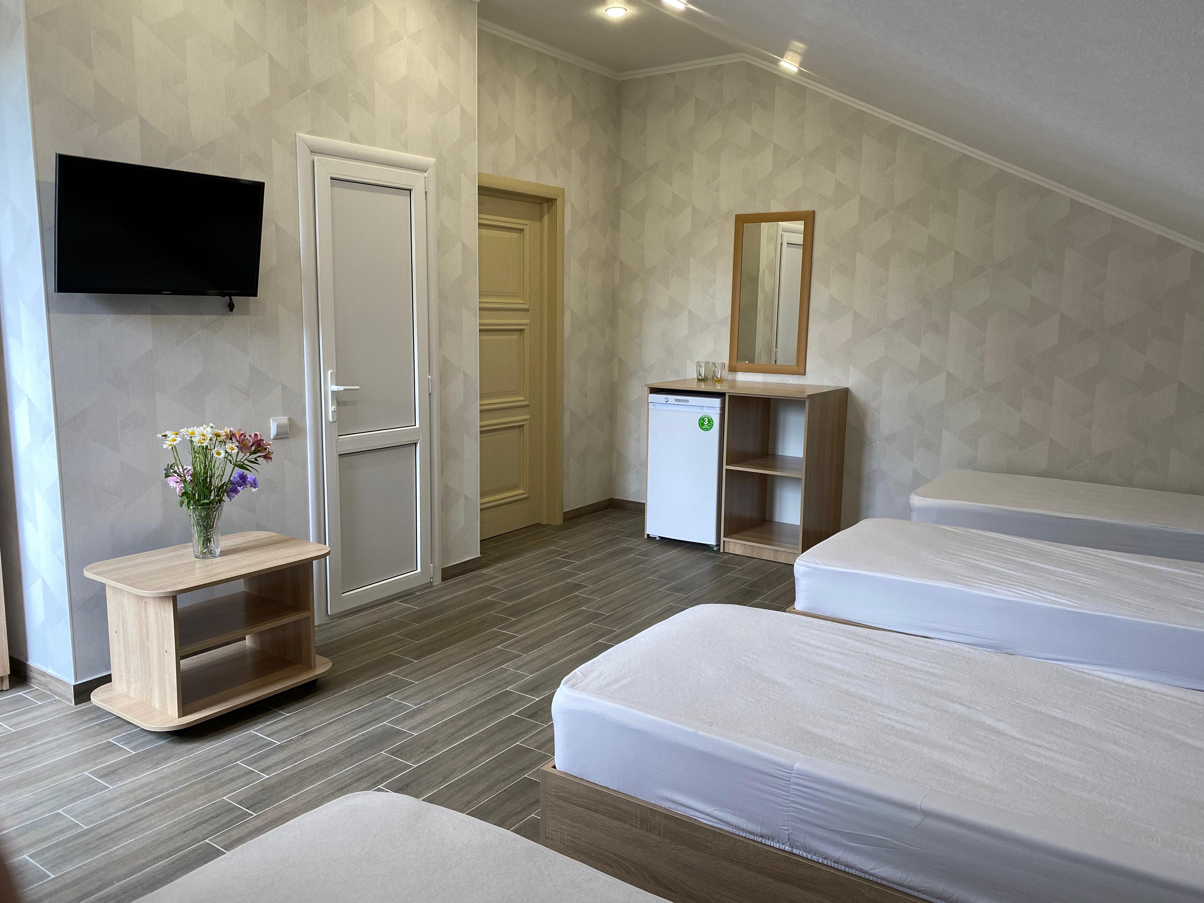 Стандартный четырехместный номер