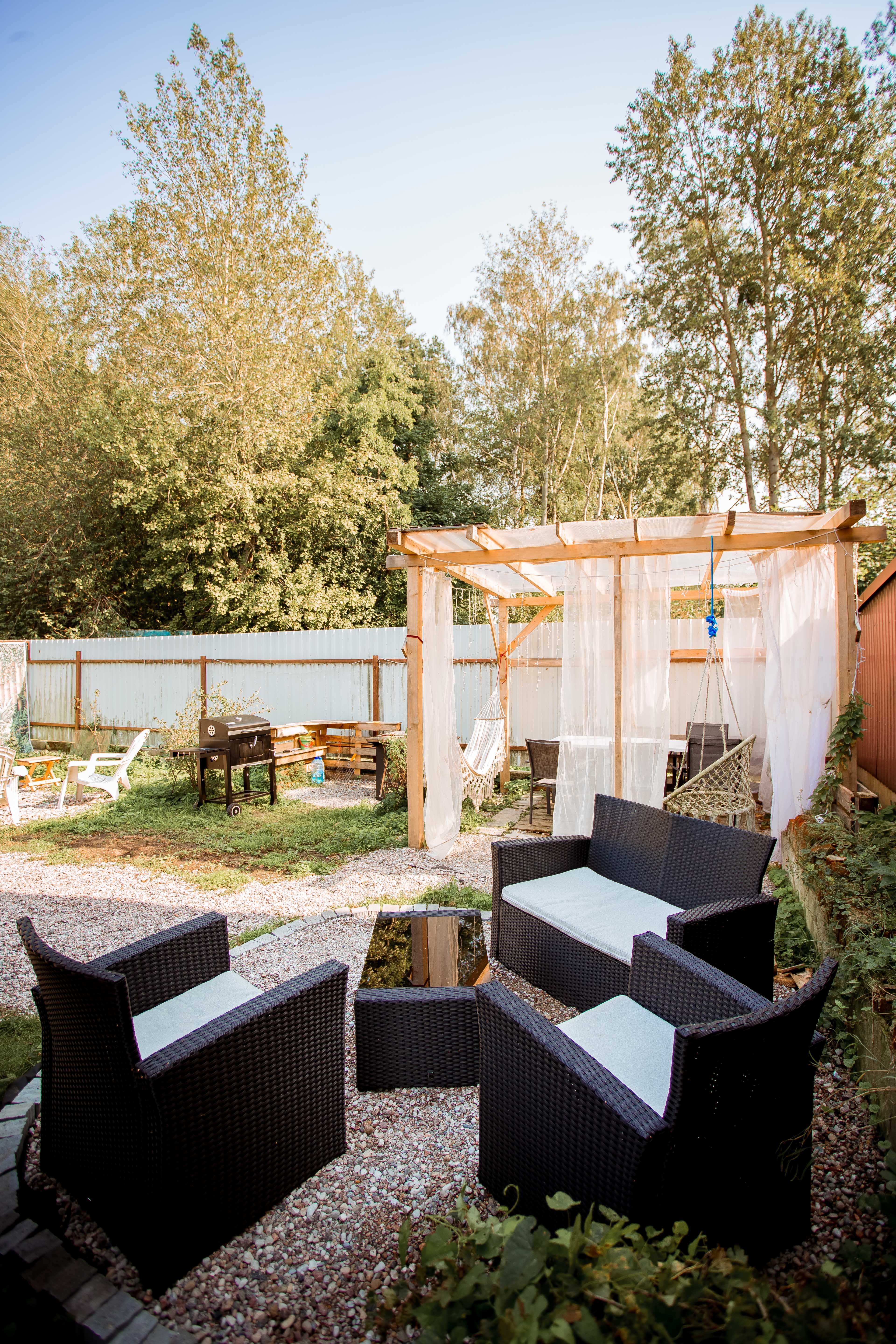 Дом с видом на лес и залив