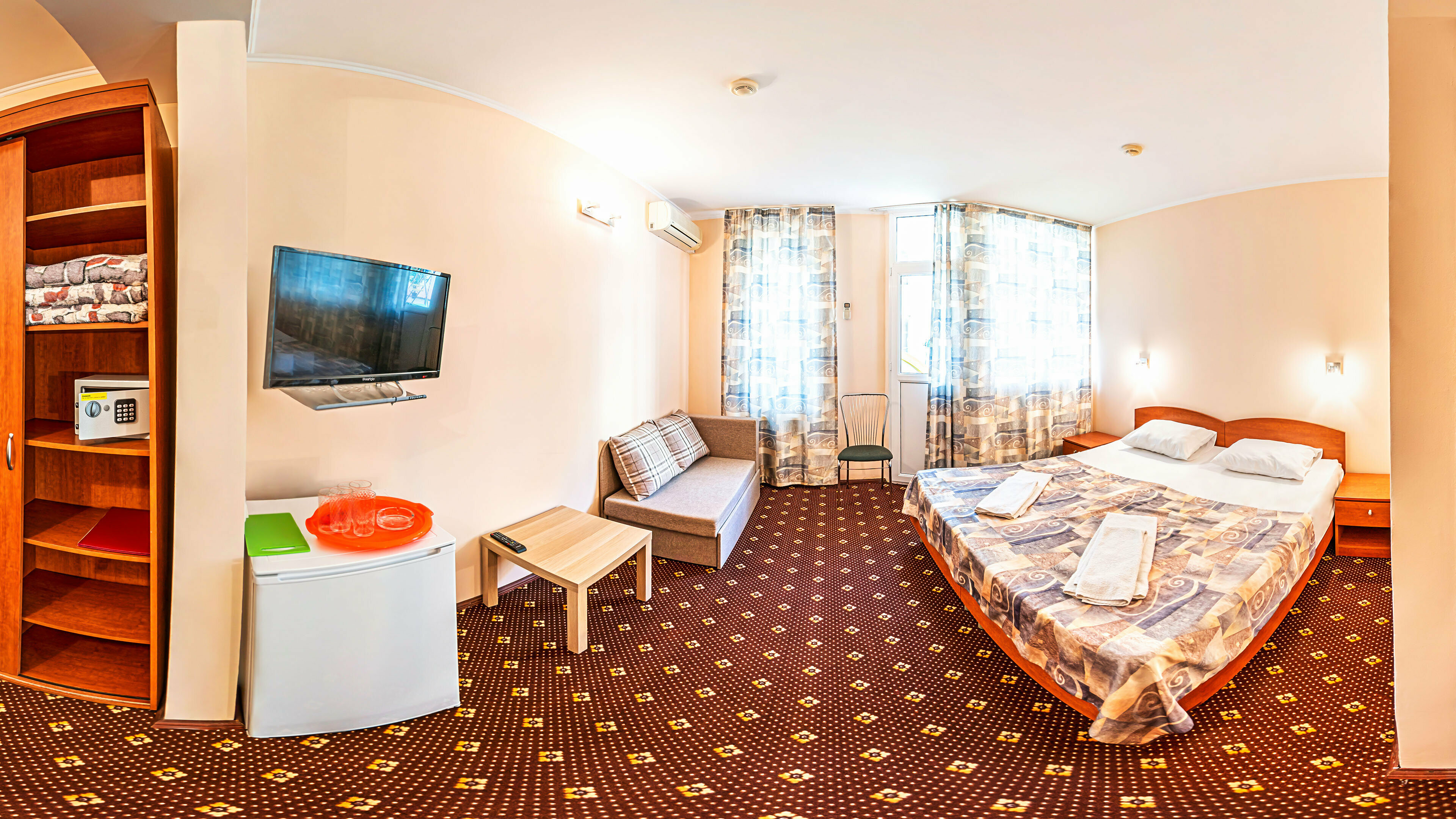 Стандартный двухместный номер с 1 кроватью или 2 отдельными кроватями