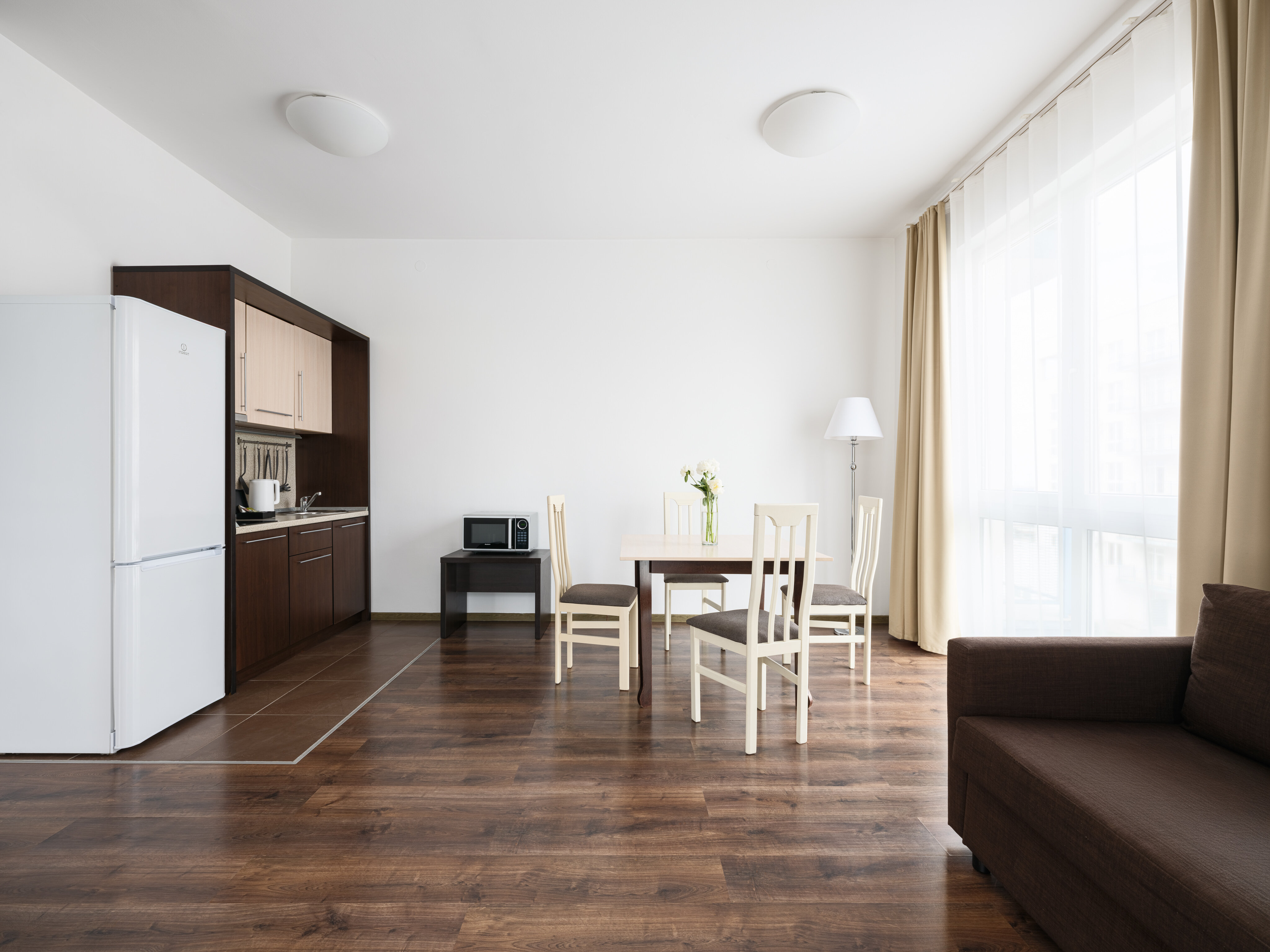 Апартамент с 1-ой спальней, с кухней