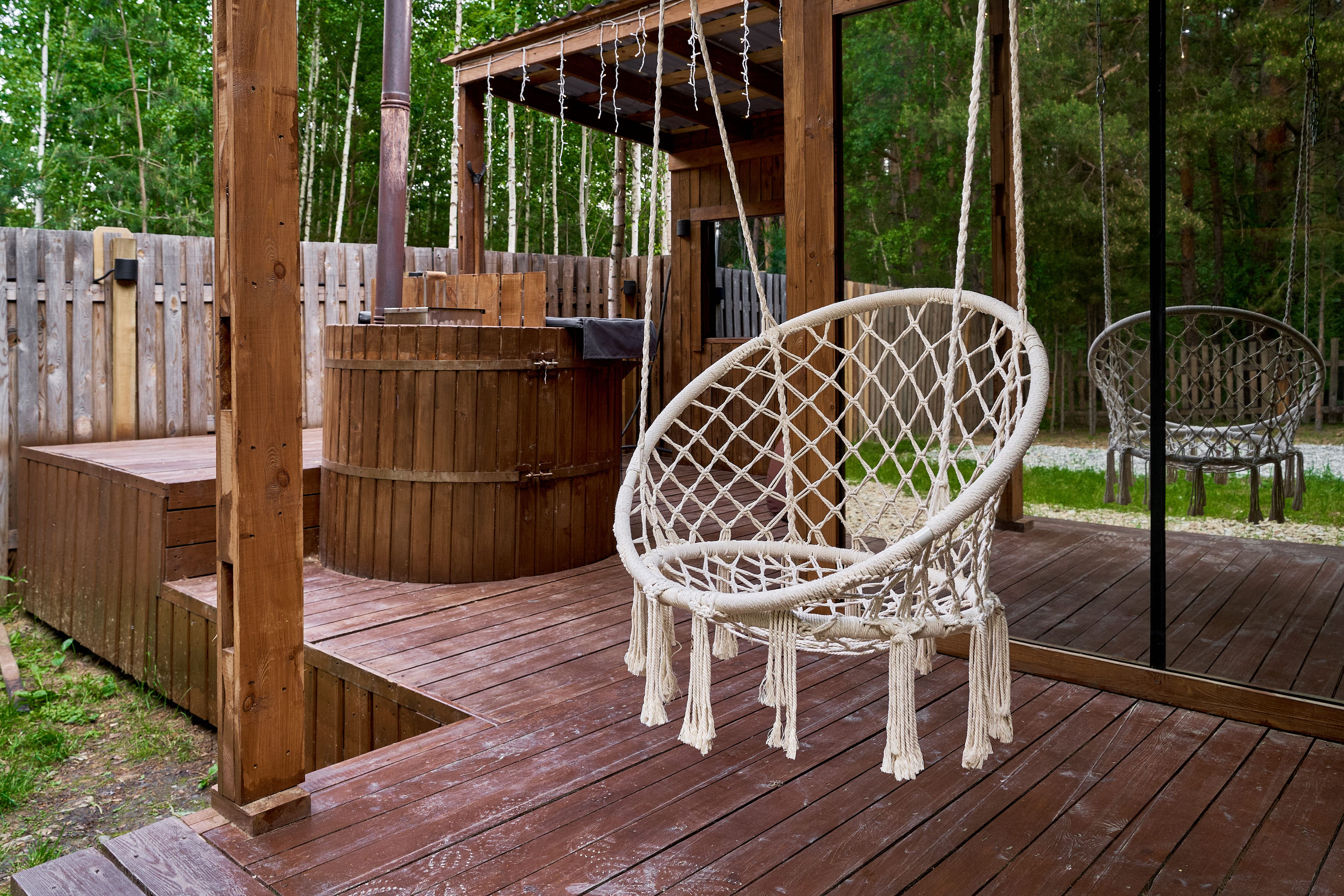 Двухместный номер с 1 кроватью и террасой